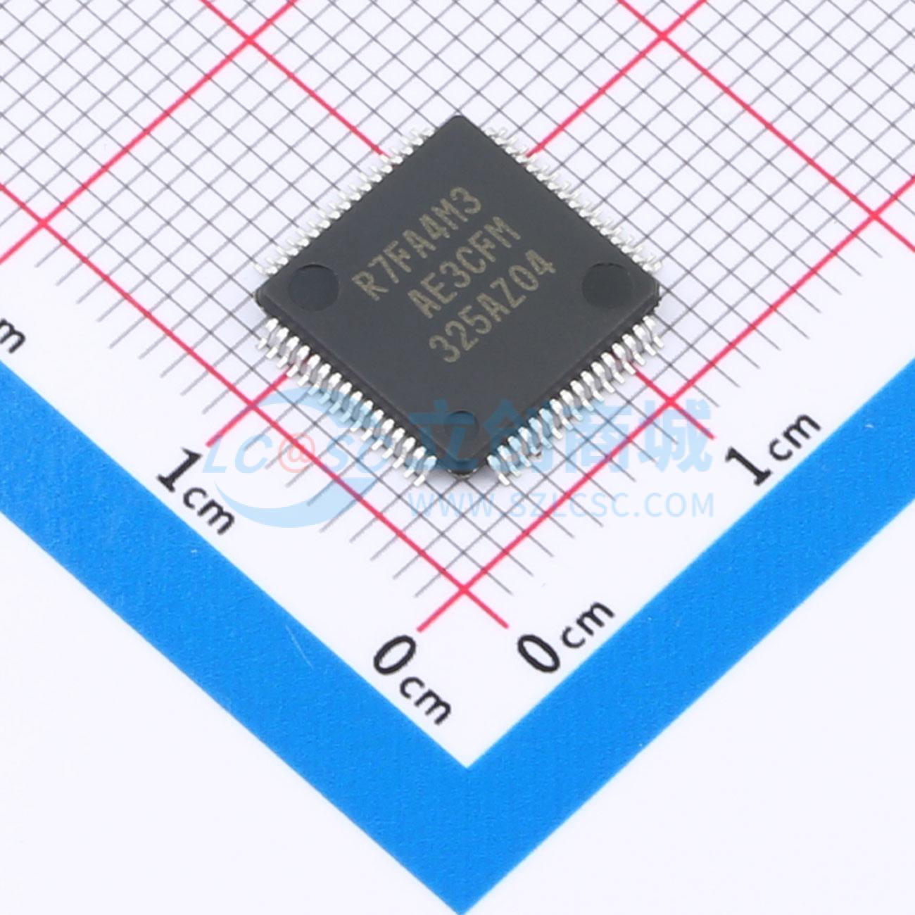 点击查看大图 R7FA4M3AE3CFM#AA0实物图