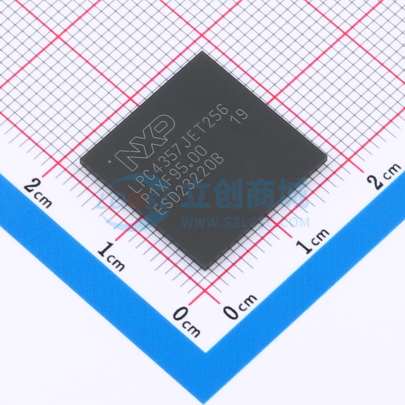 LPC4357JET256,551实物图