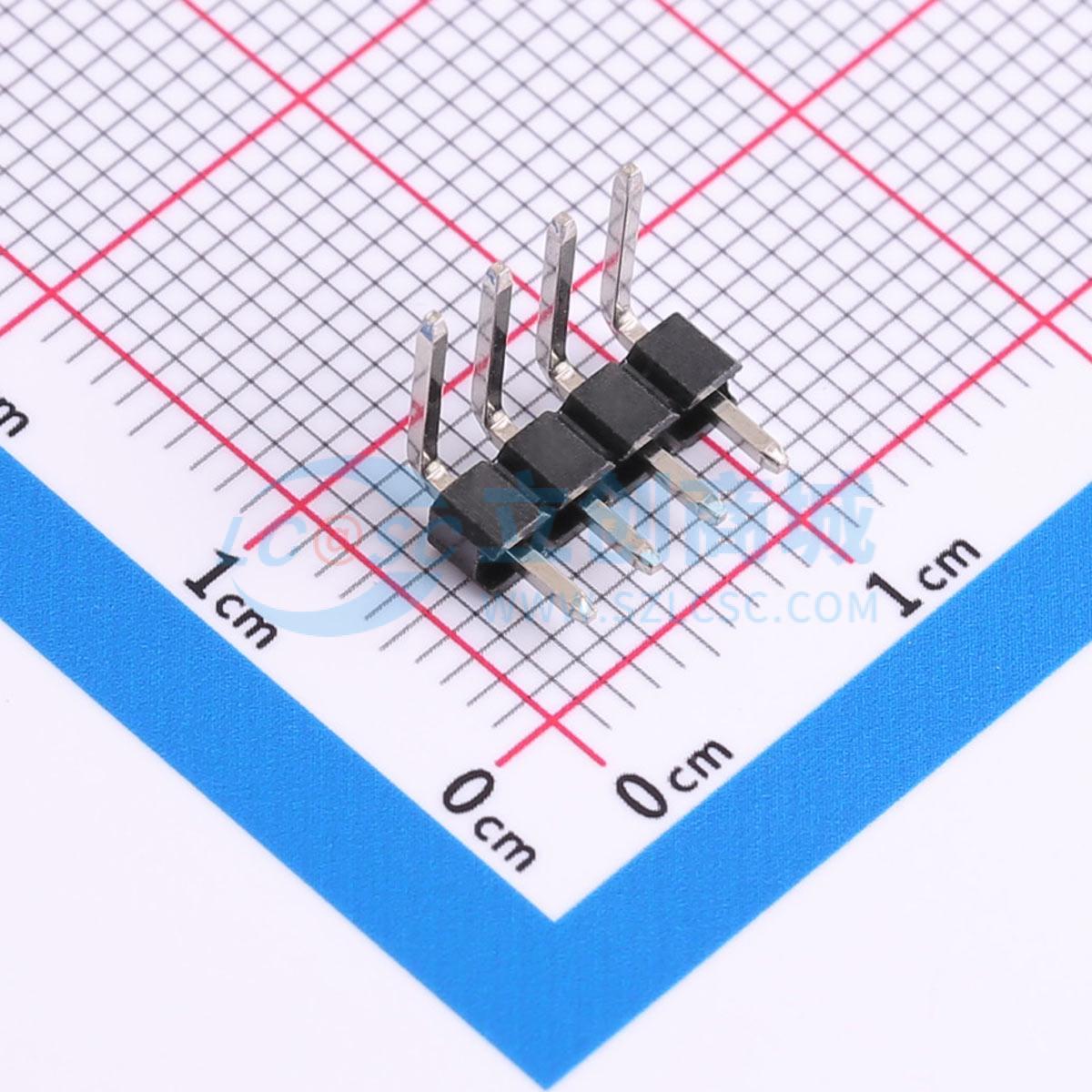 点击查看大图 HX PZ2.54-1x4P WZ-P实物图