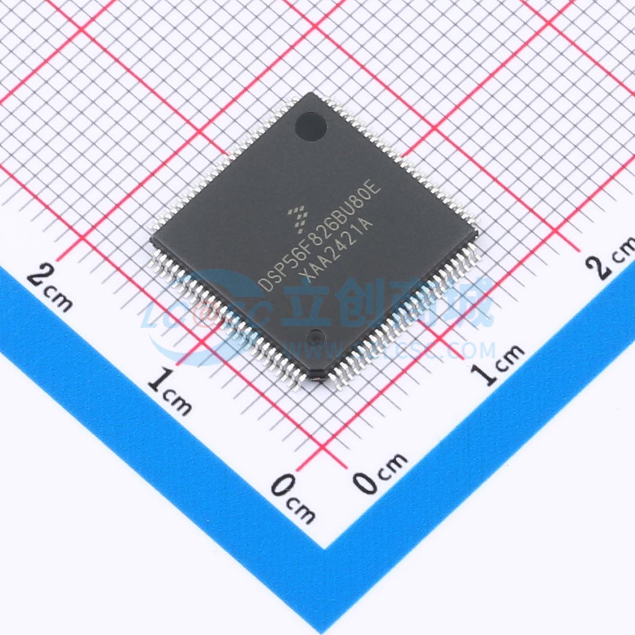 DSP56F826BU80E实物图