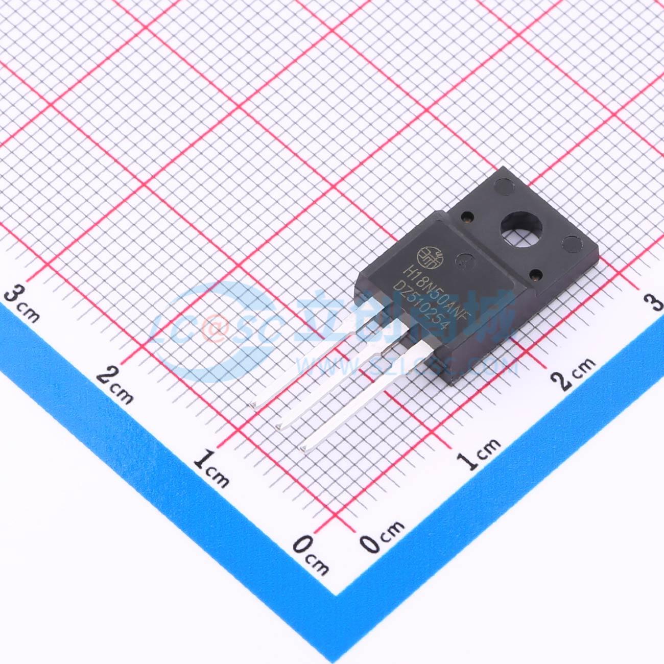 点击查看大图 HRH18N50ANF实物图