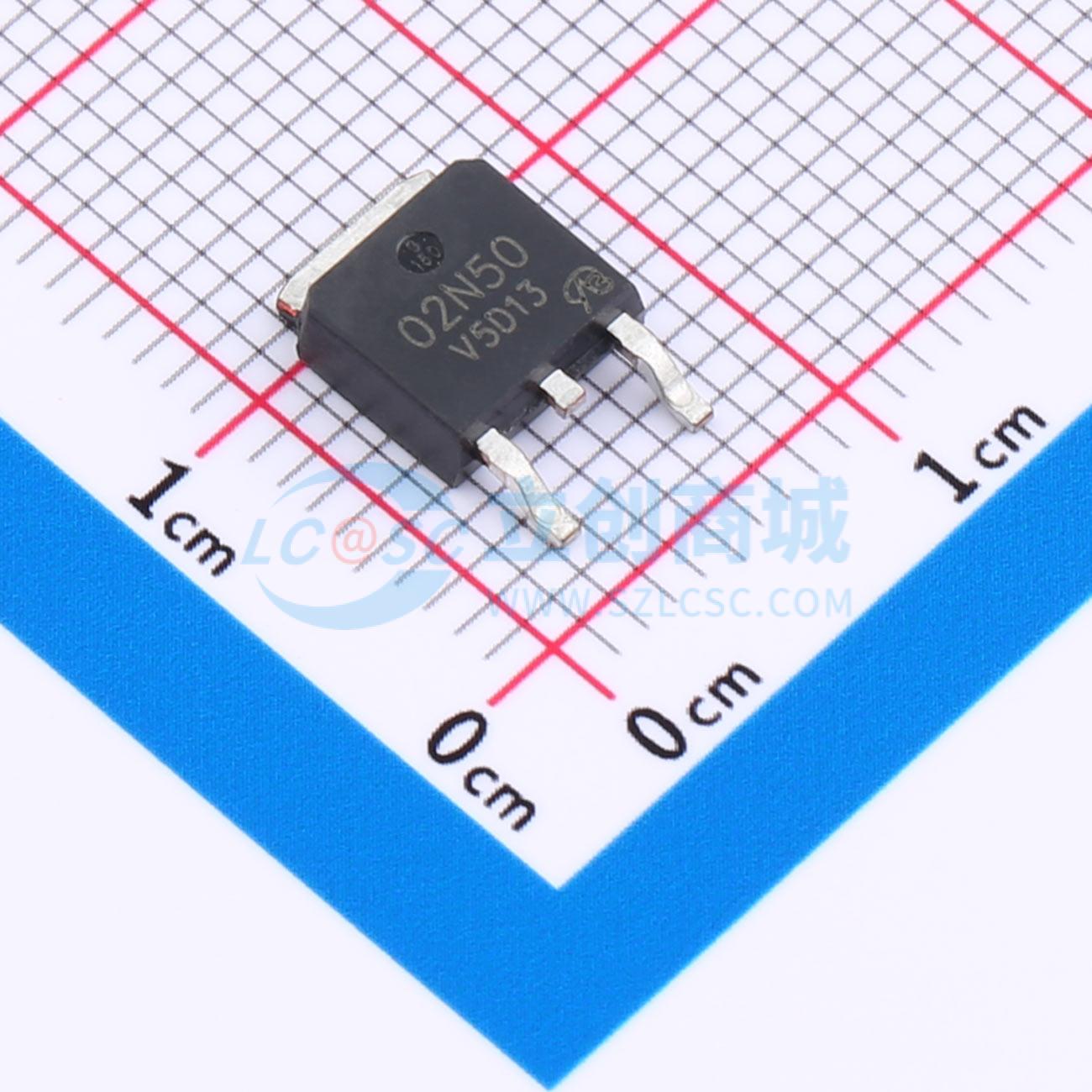 点击查看大图 IXTY02N50D-VB实物图