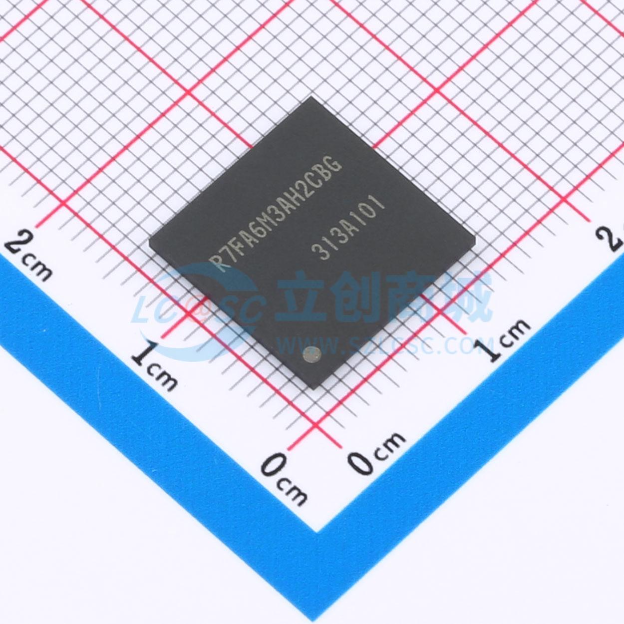 点击查看大图 R7FA6M3AH2CBG#AC0实物图