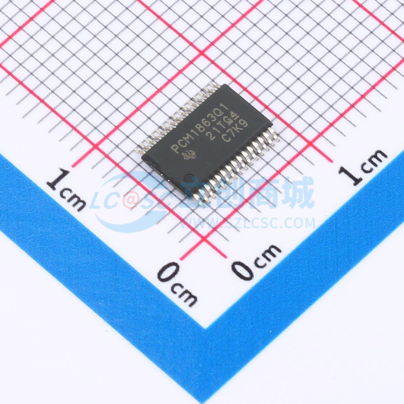 点击查看大图 PCM1863QDBTRQ1实物图