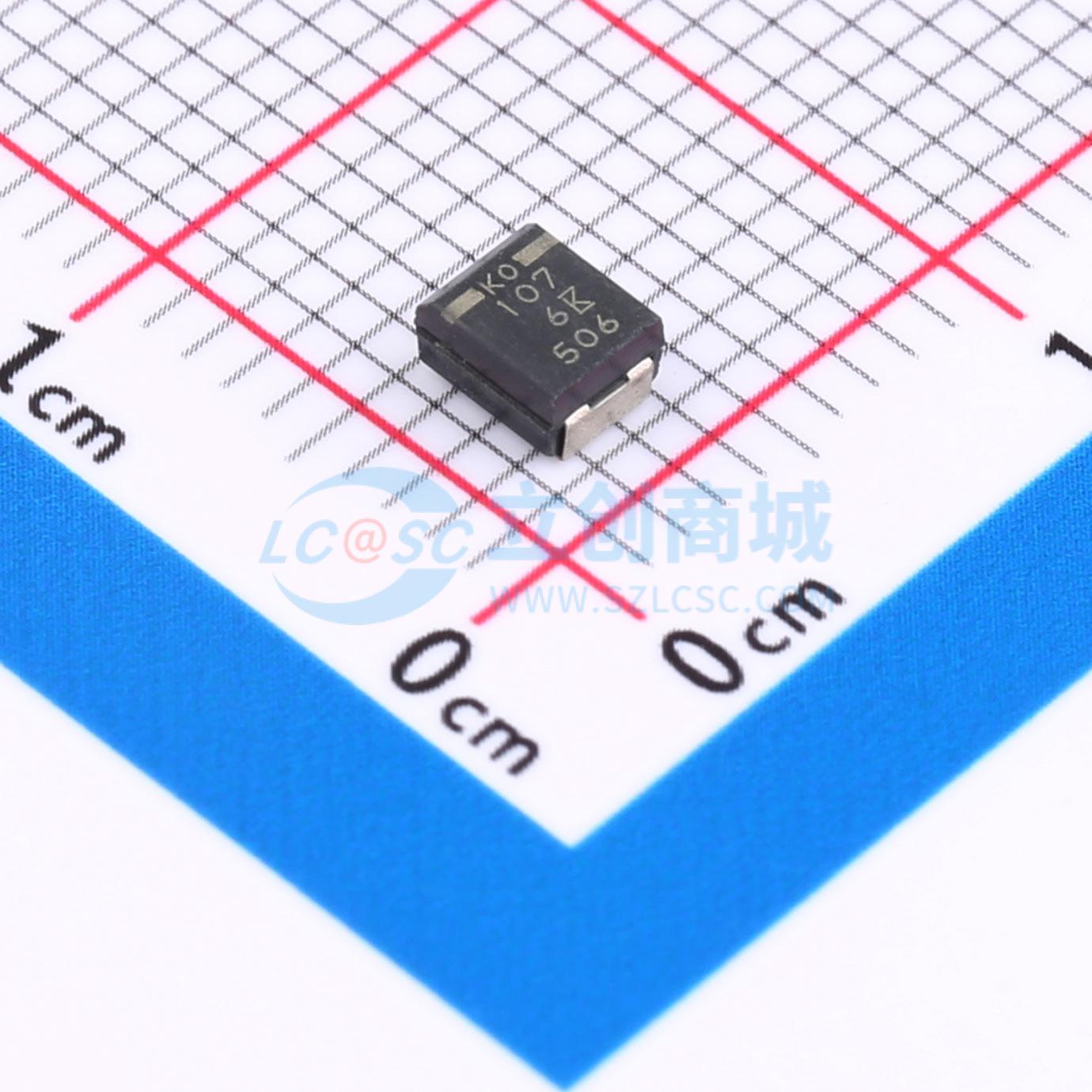 点击查看大图 T520B107M006ATE015实物图