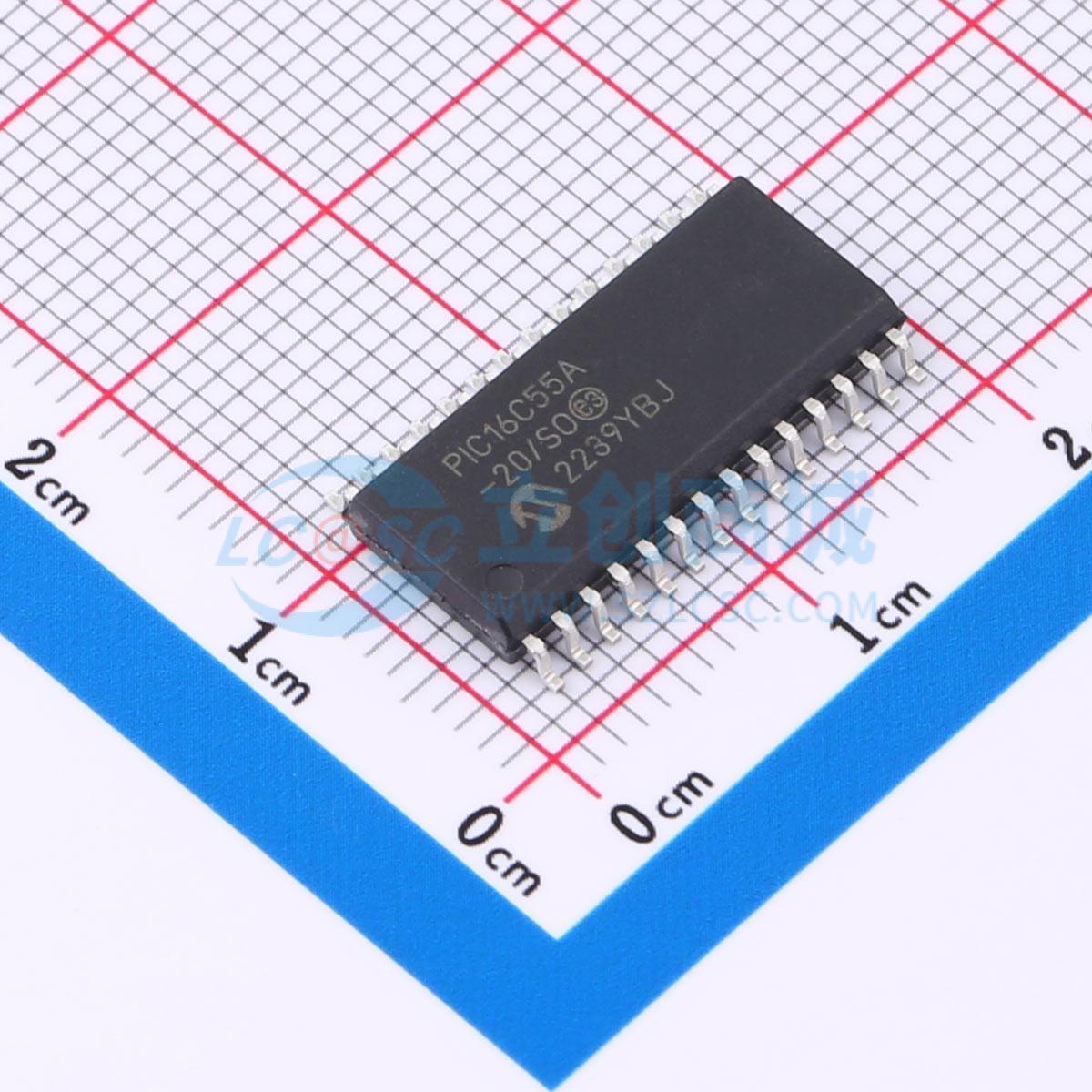 点击查看大图 PIC16C55A-20/SO实物图