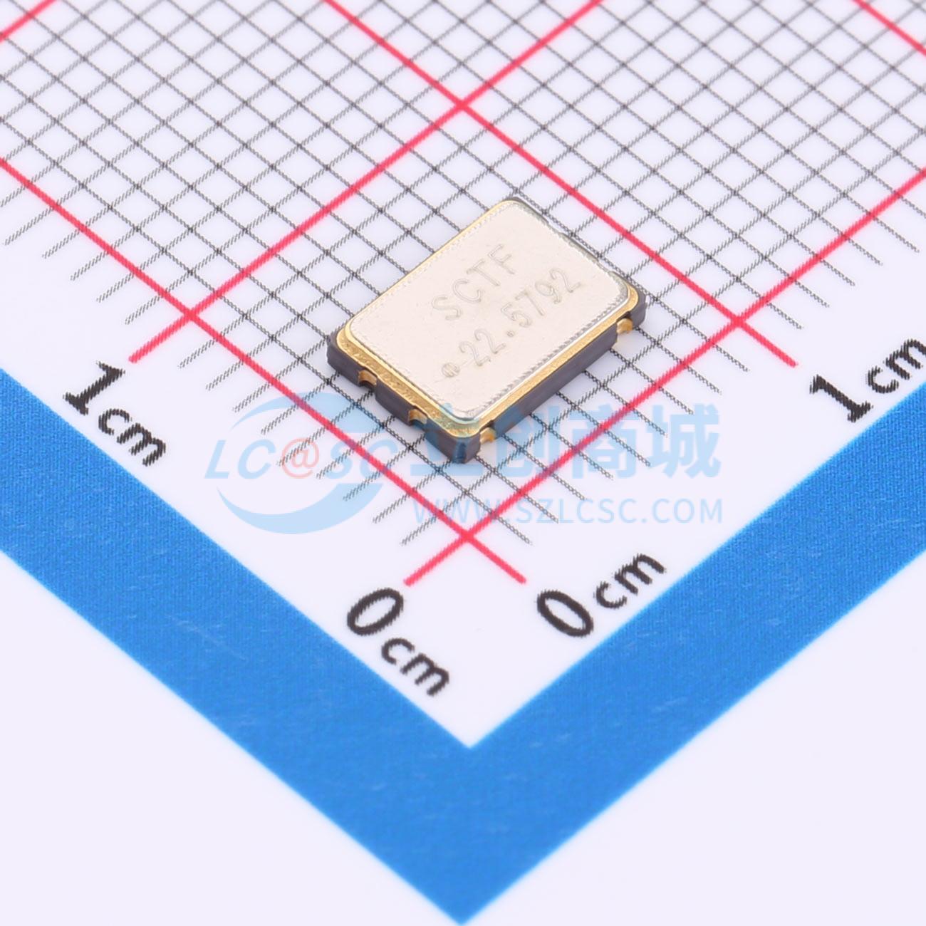 点击查看大图 SX7M22.5792M20F30TNN实物图