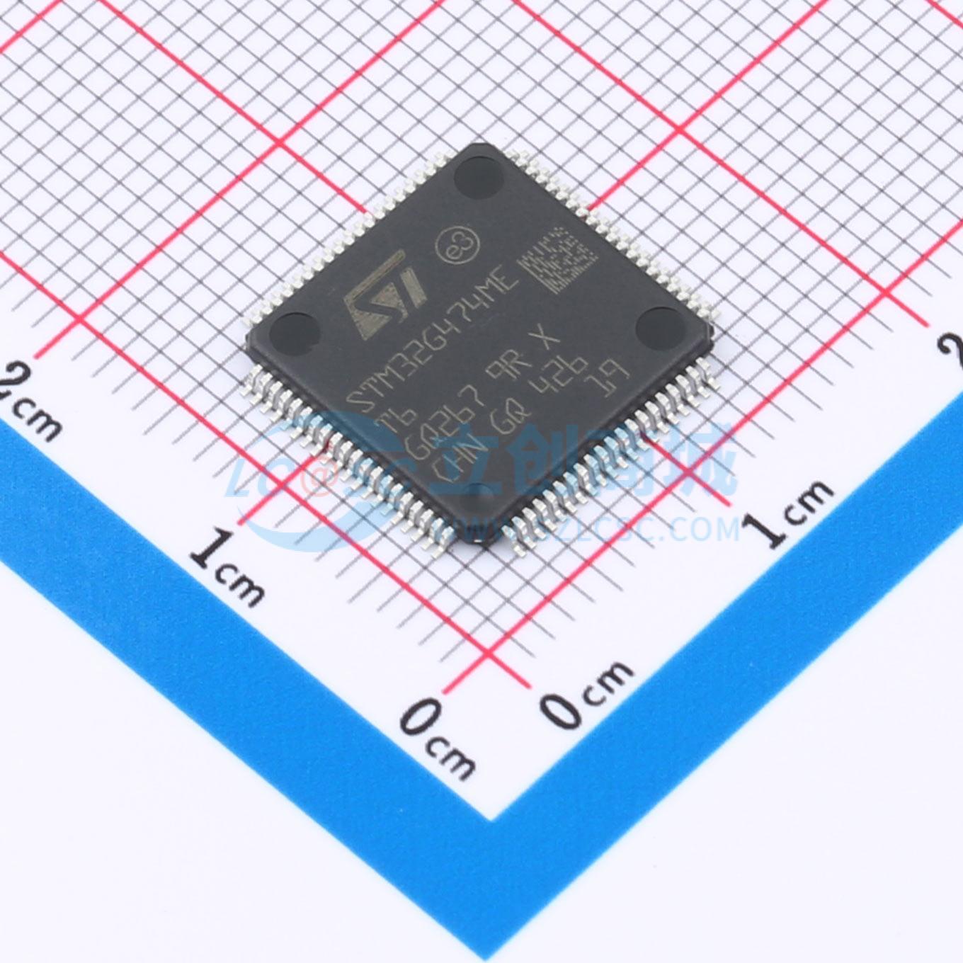 STM32G474MET6实物图