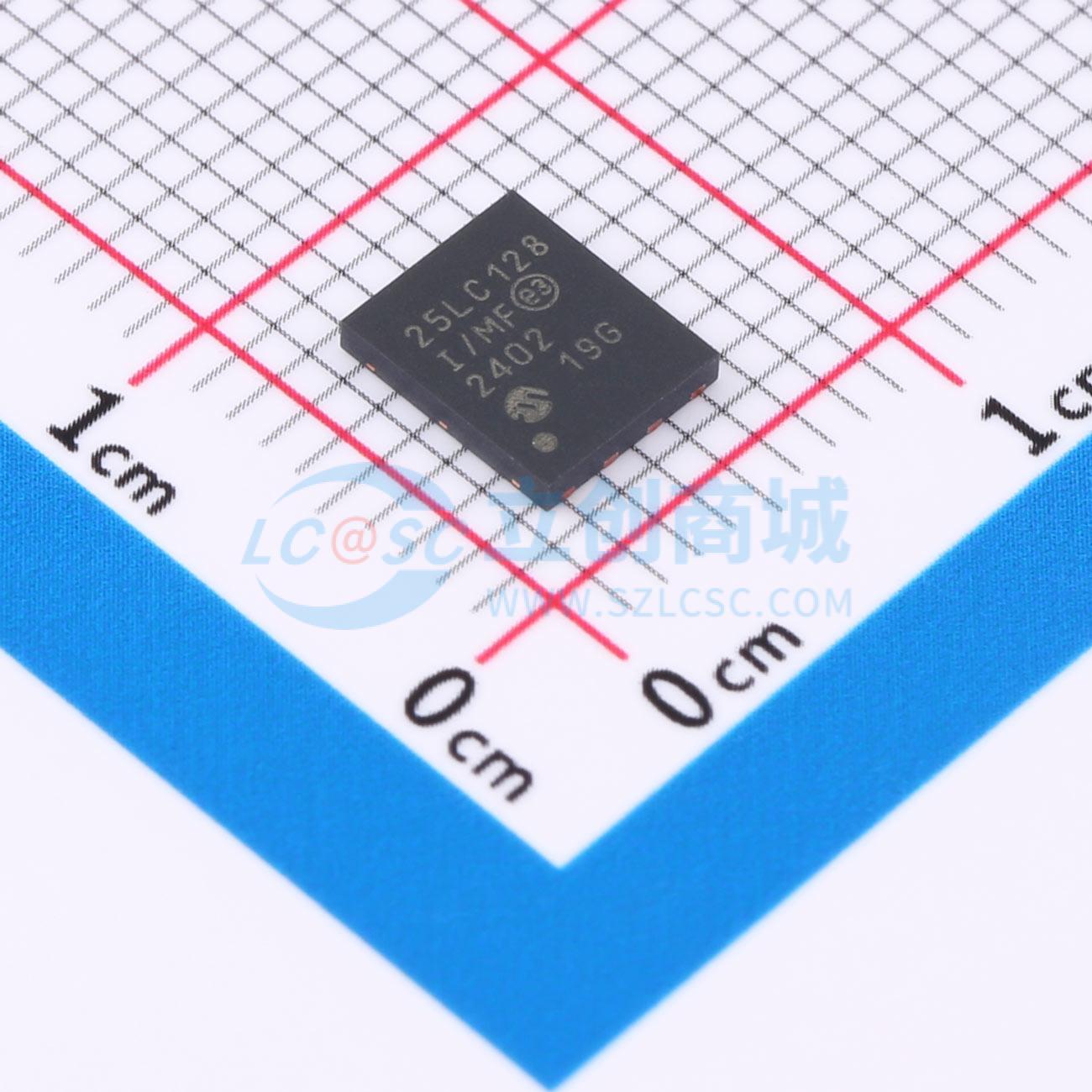 点击查看大图 25LC128-I/MF实物图