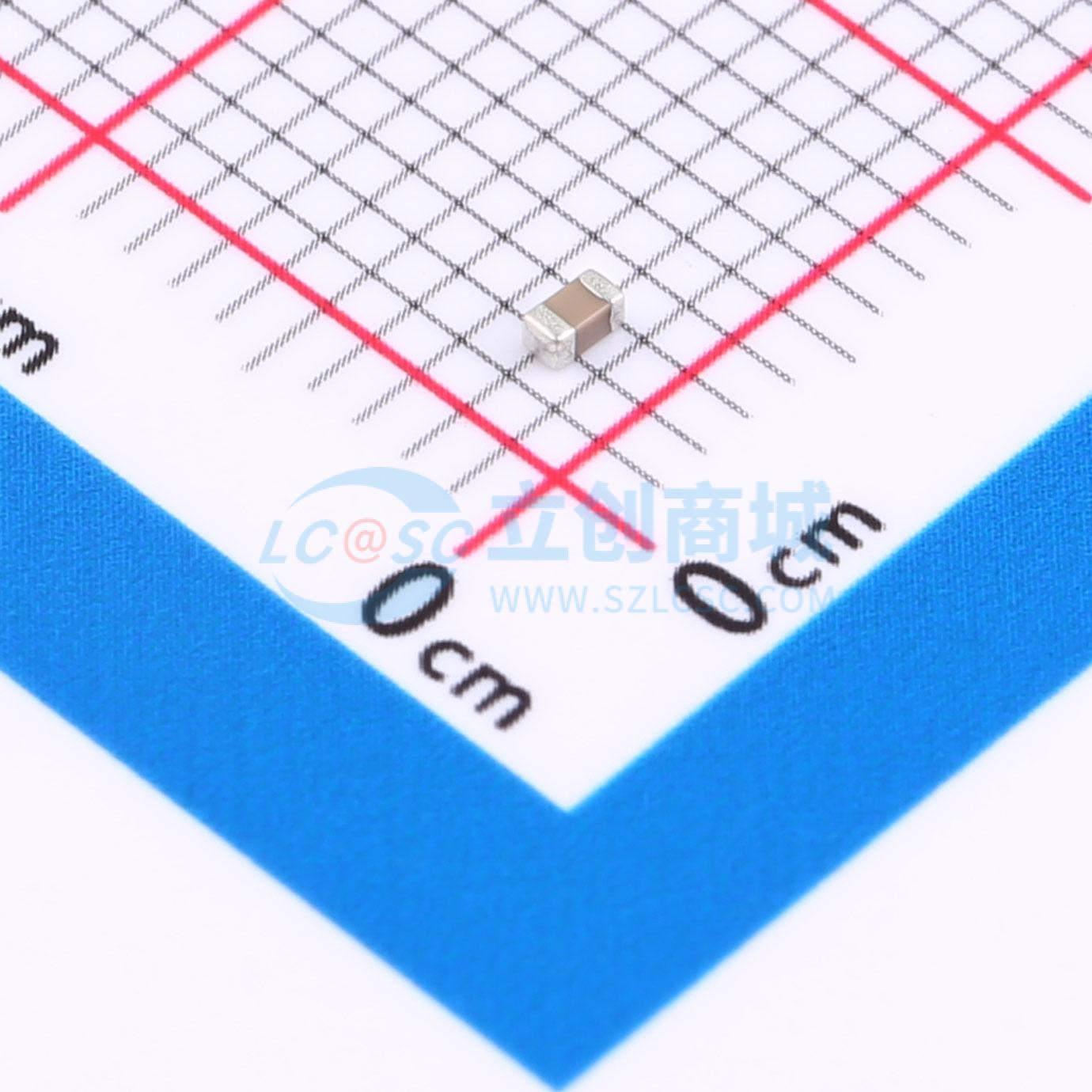 C0603C332F5GACTU实物图