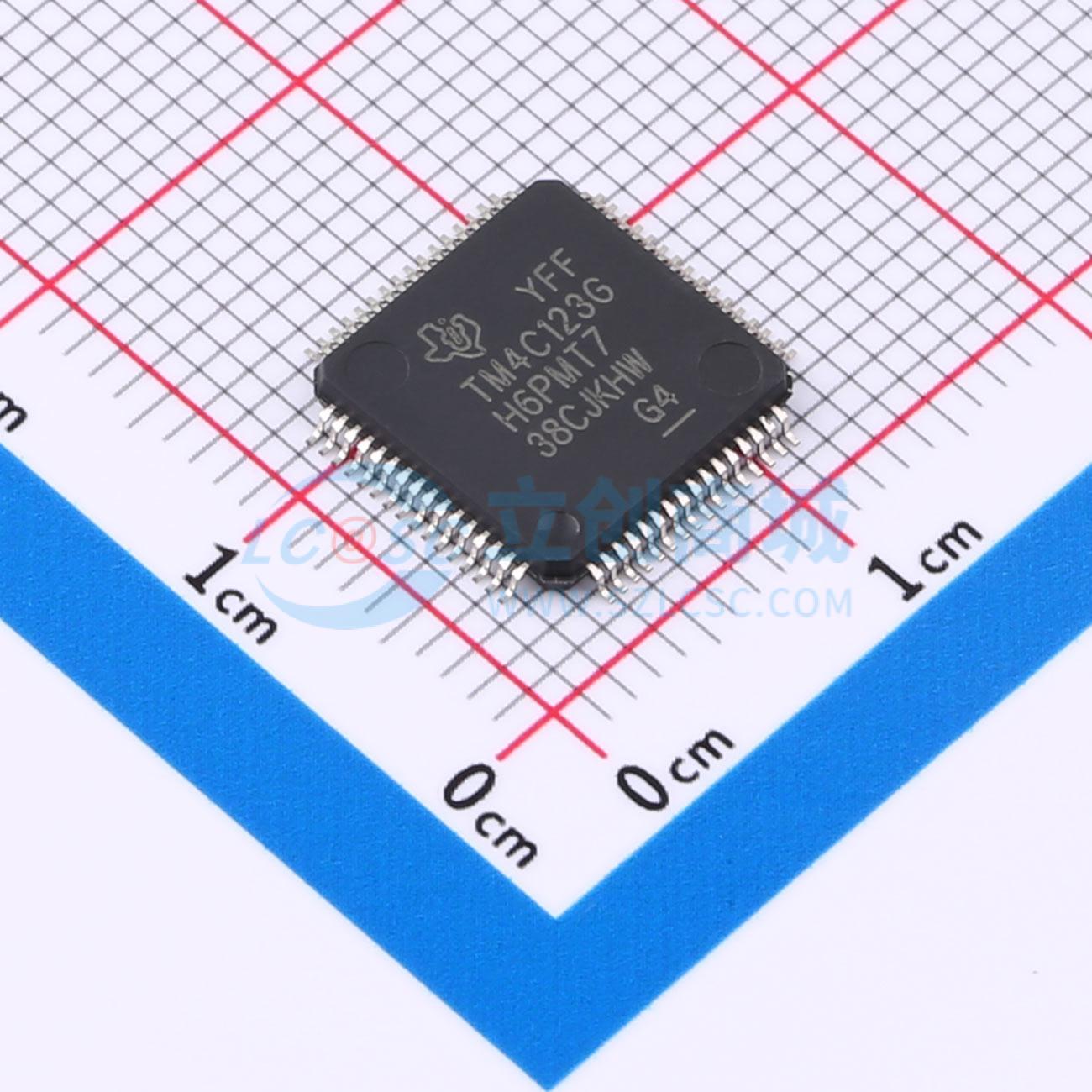 TM4C123GH6PMT7R实物图