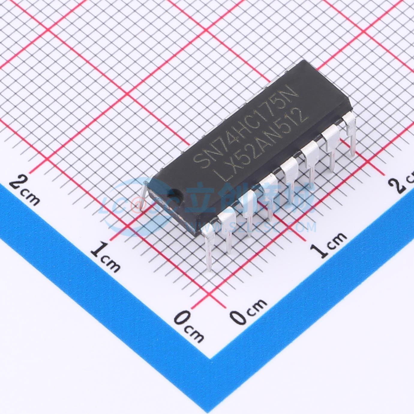 点击查看大图 SN74HC175N(LX)实物图