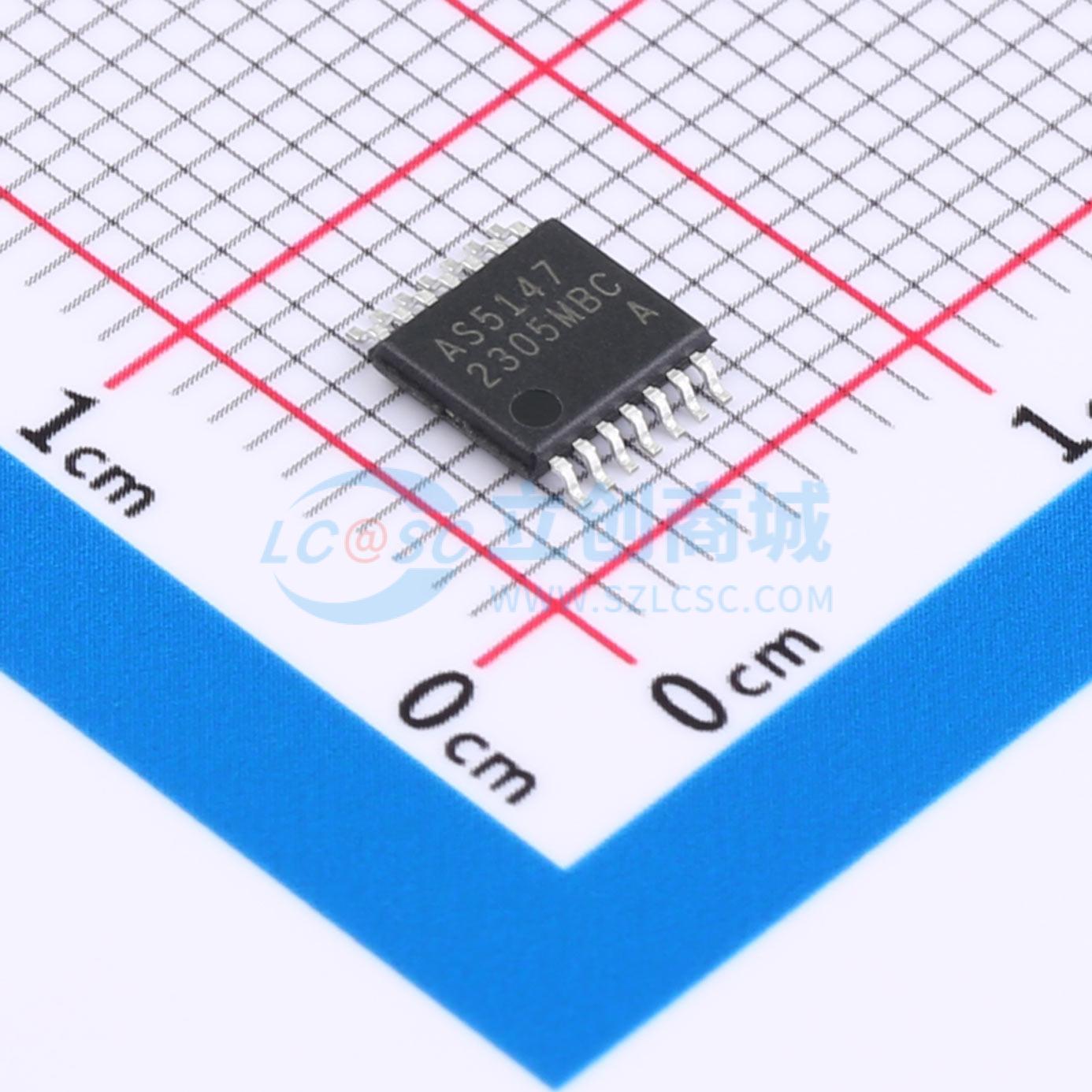 点击查看大图 AS5147-HTSM实物图