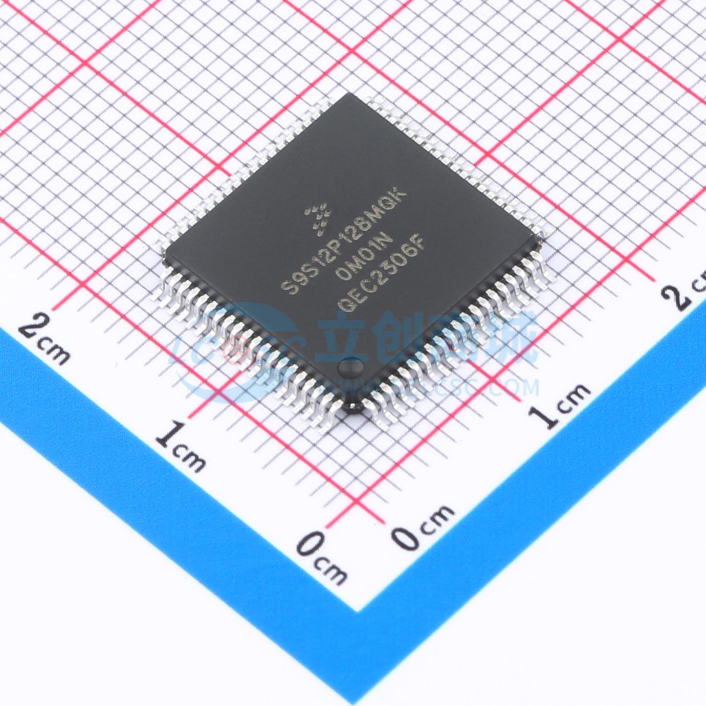 点击查看大图 S9S12P128J0MQK实物图