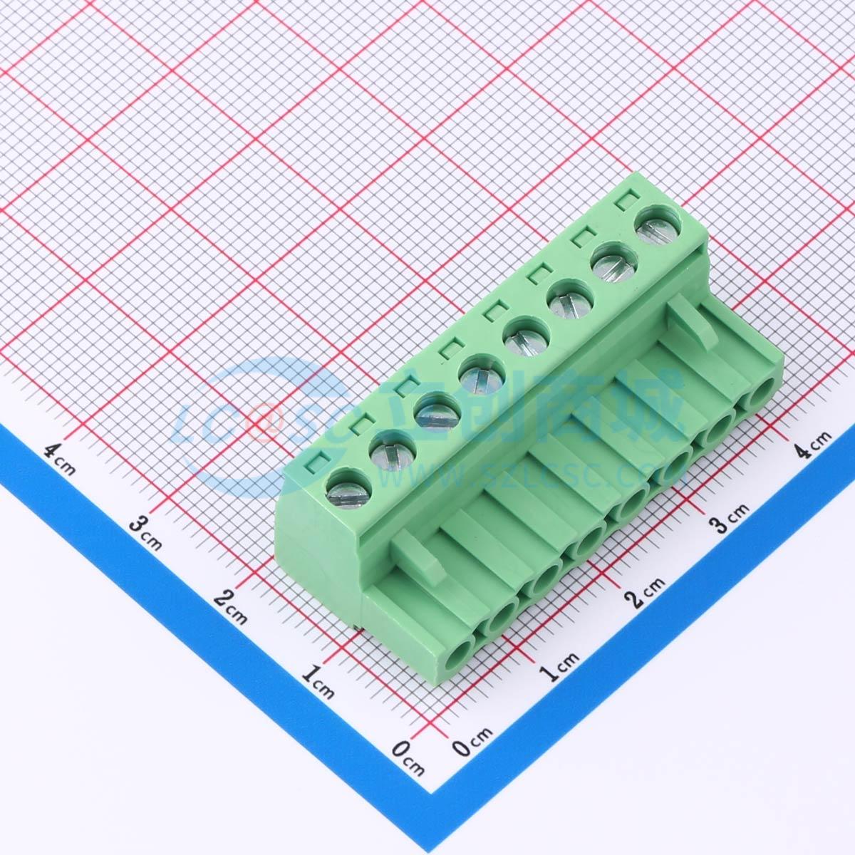 HC-JXDZK-5.08-8P实物图