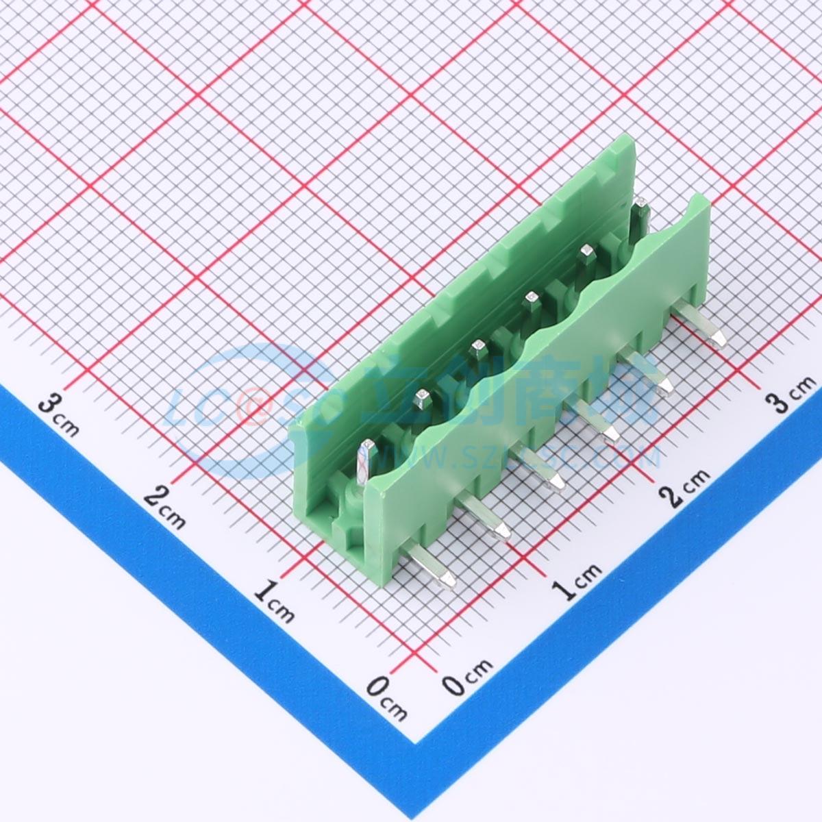 HC-JXDZR-5.08-6P实物图