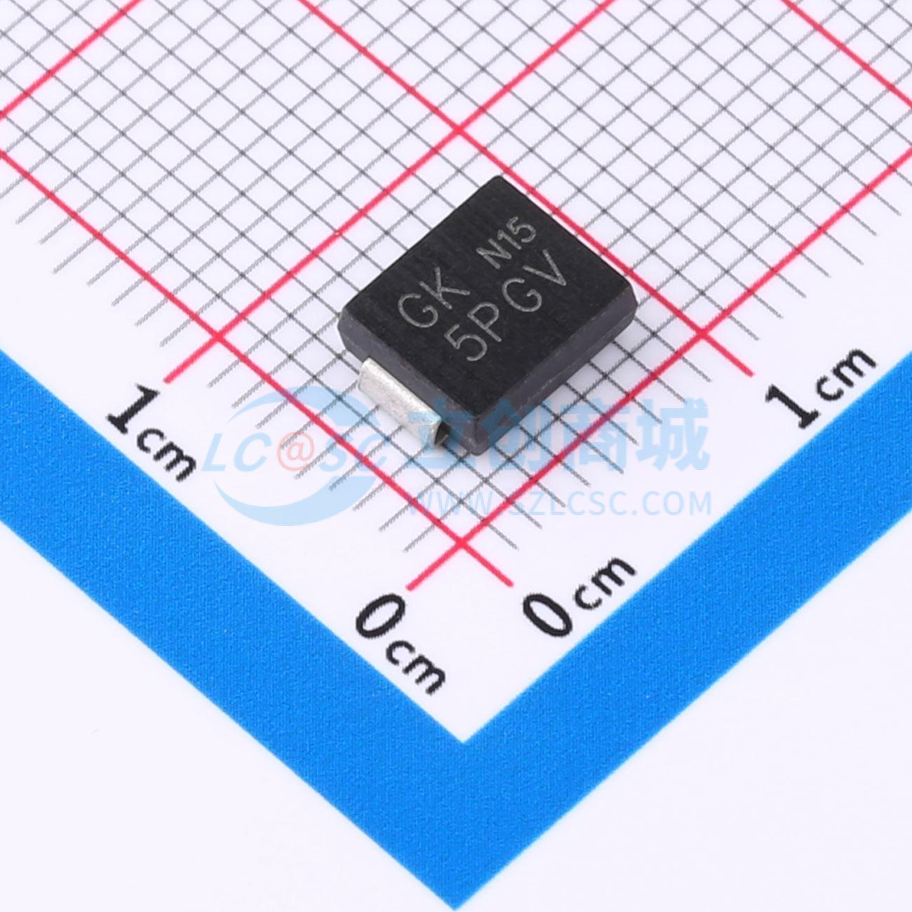 点击查看大图 SMDJ85CA实物图