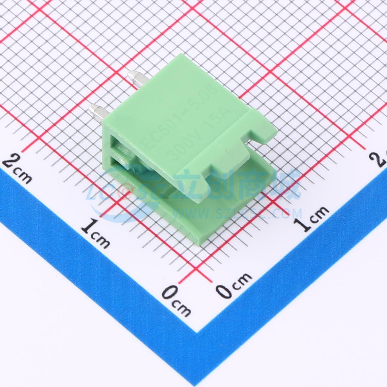 HC-JXDZV-5.08-2P实物图