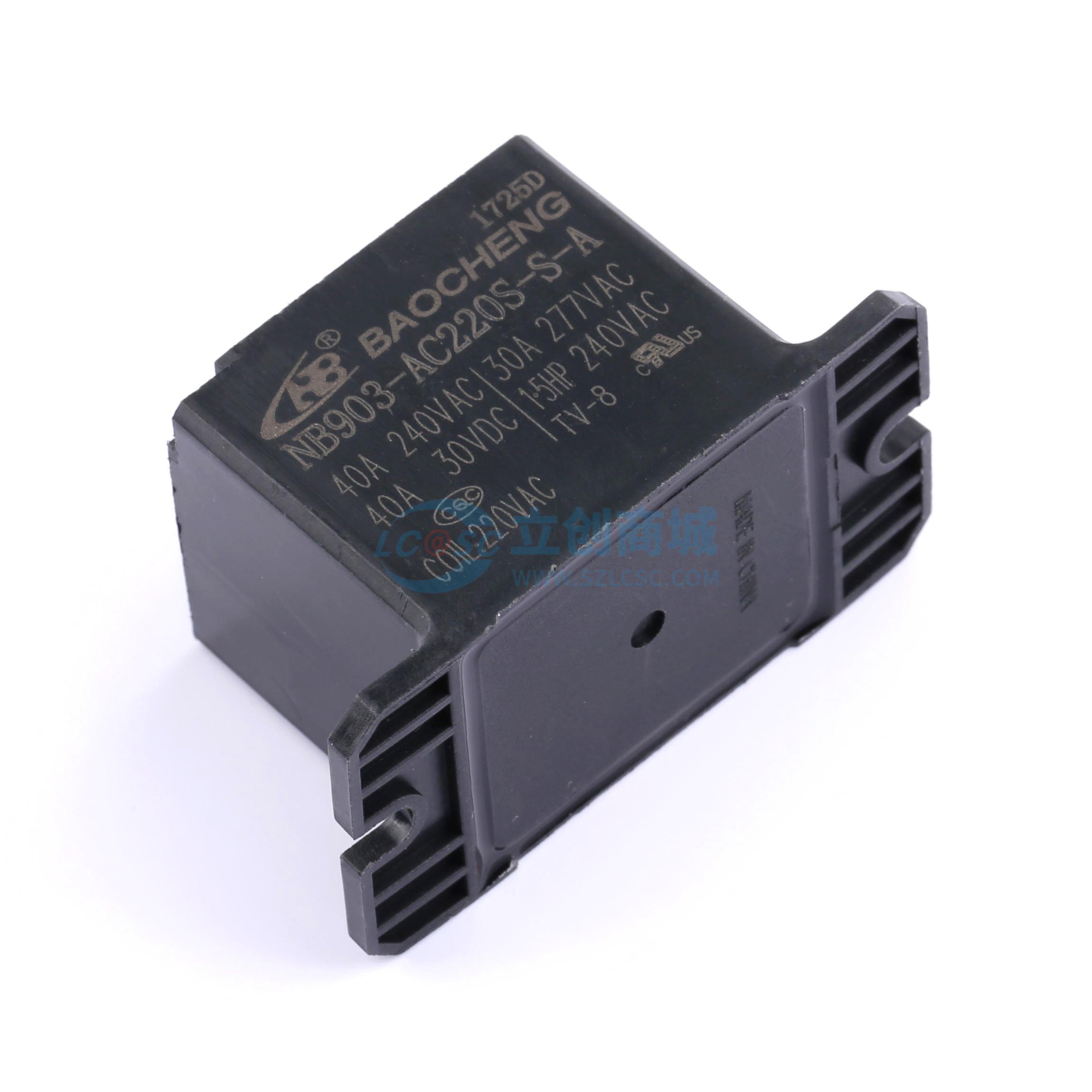 点击查看大图 NB903-AC220S-S-A 4.8m 40A实物图