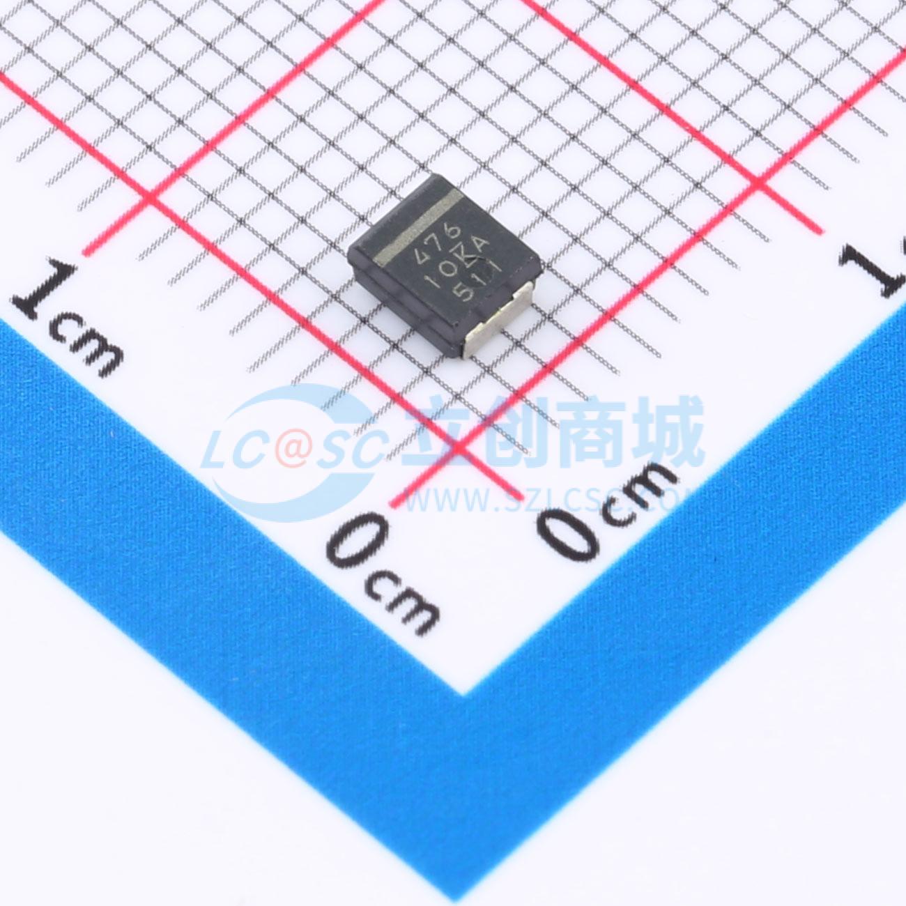 点击查看大图 T598B476M010ATE070实物图