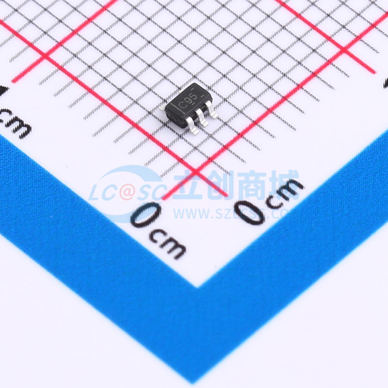 SN74LVC1G34DCKR-TP实物图