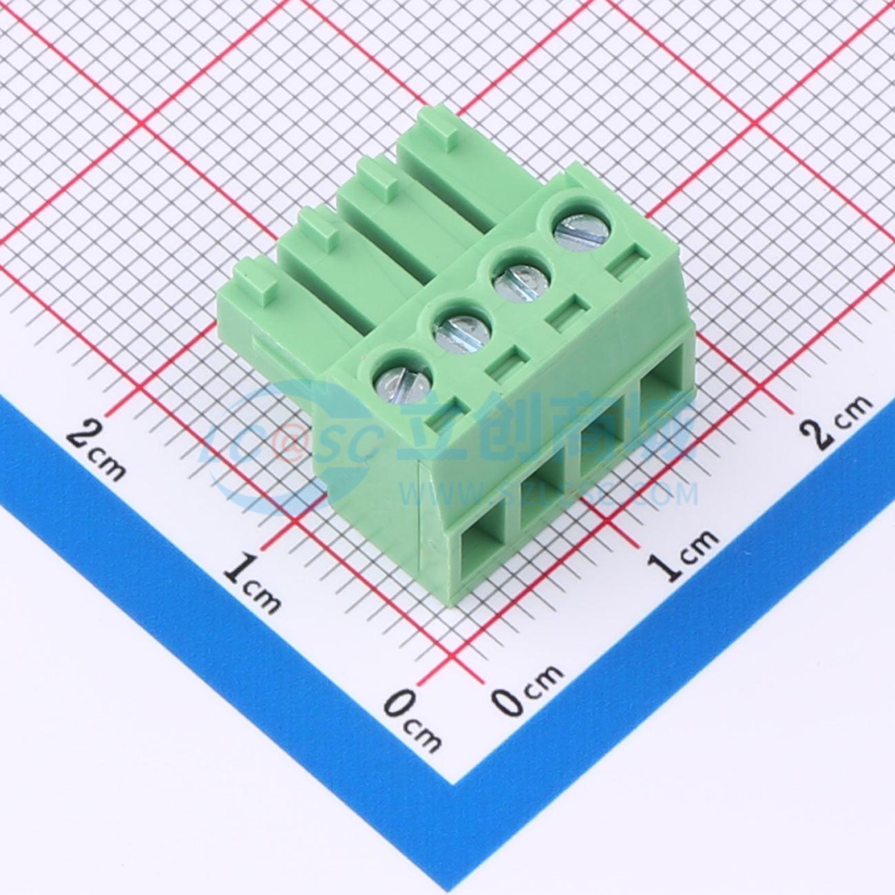 HC-JXDZK-3.81-4P实物图