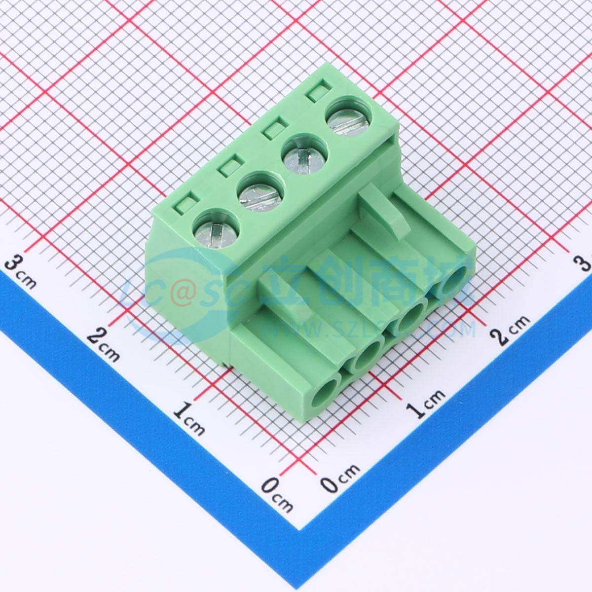 HC-JXDZK-5.08-4P实物图