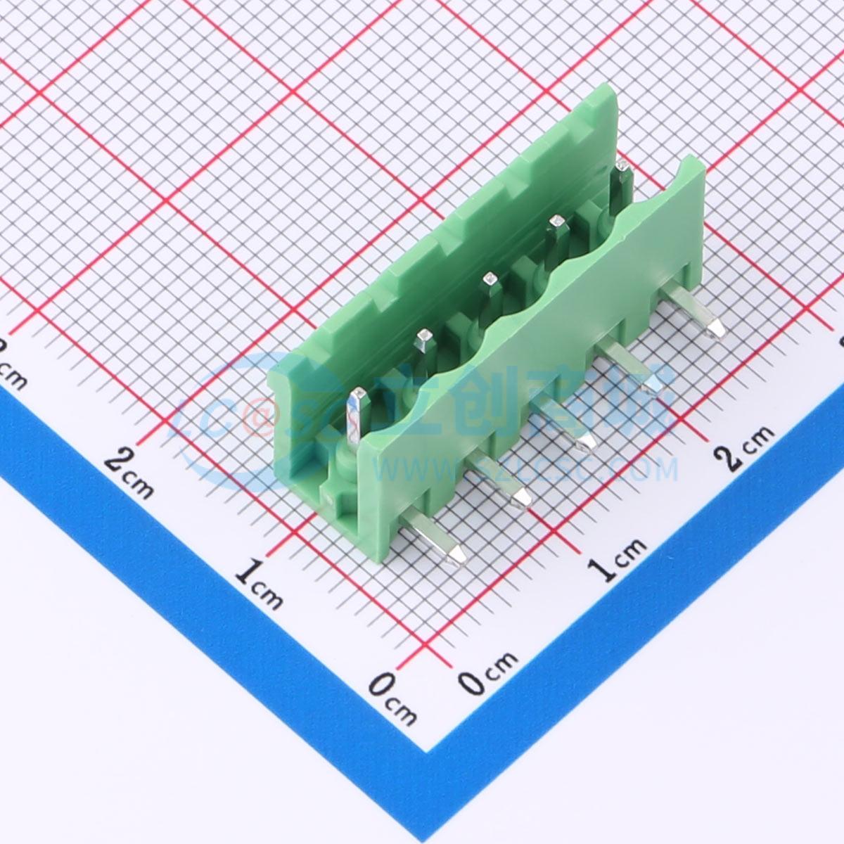 HC-JXDZR-5.08-5P实物图