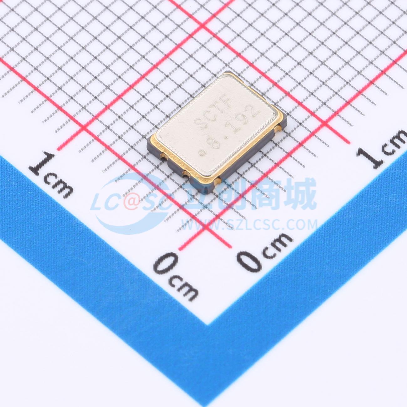 点击查看大图 SX7M8.192M20F30TNN实物图