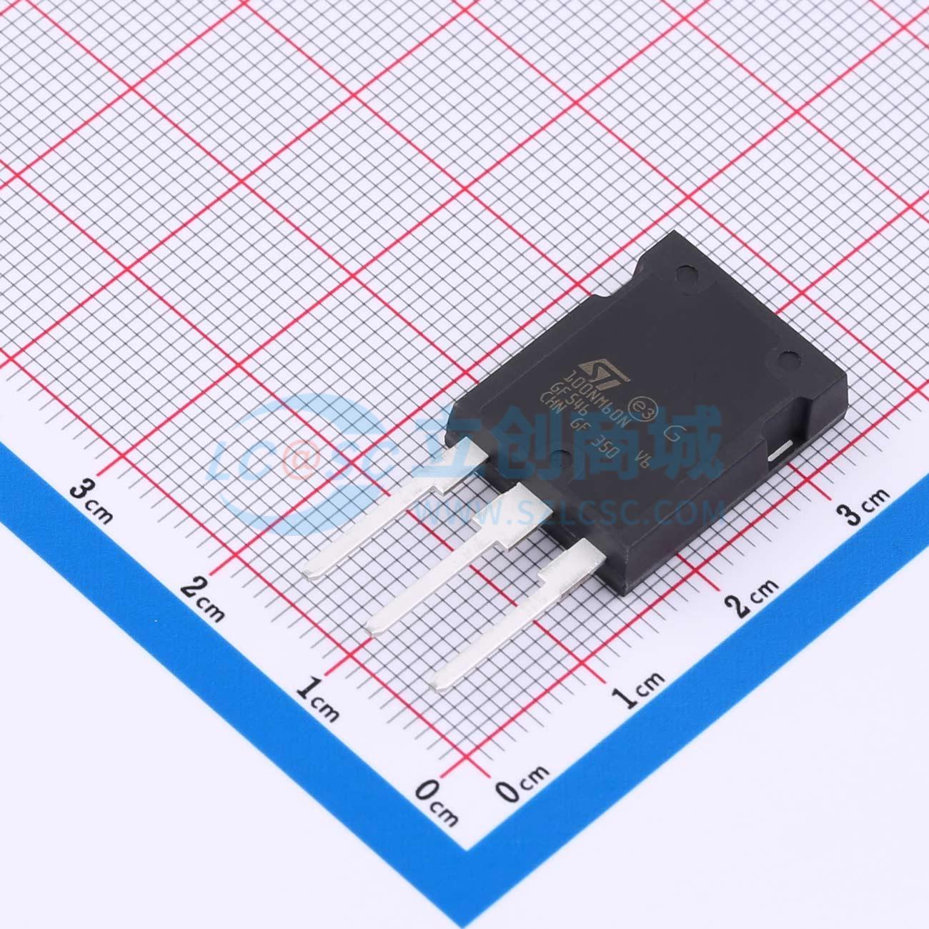点击查看大图 STY100NM60N实物图