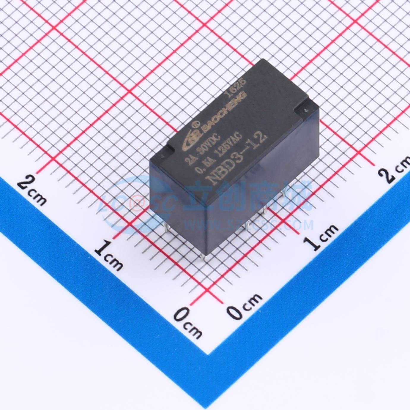点击查看大图 NBD3-12 (0.14W) 0.5A实物图