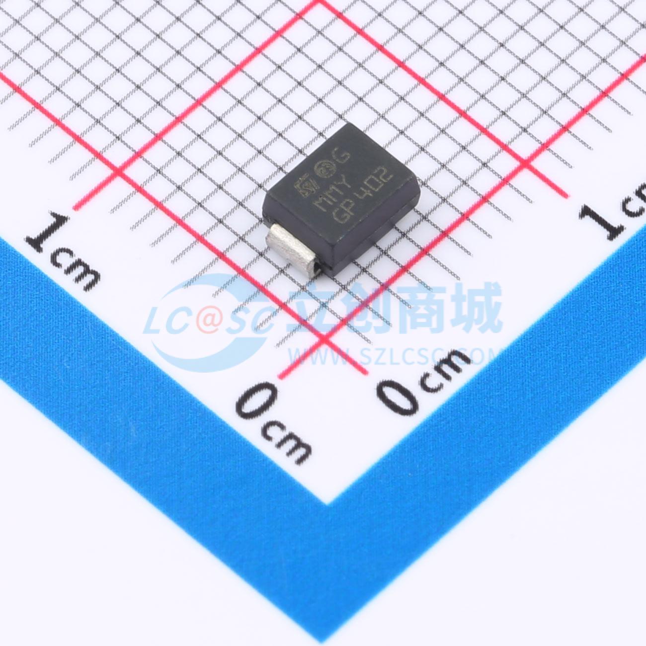 点击查看大图 SM6T24CAY实物图