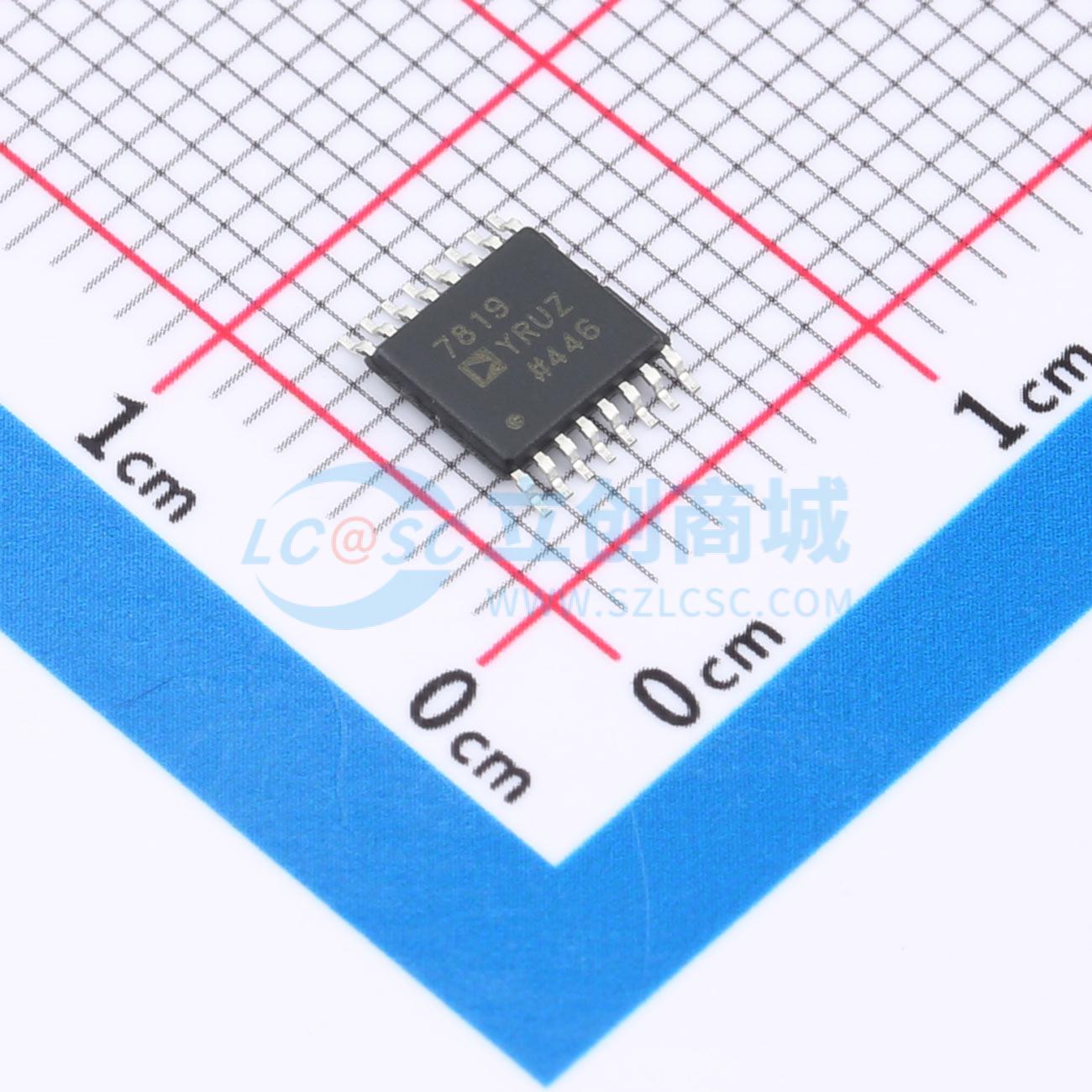 点击查看大图 AD7819YRUZ实物图