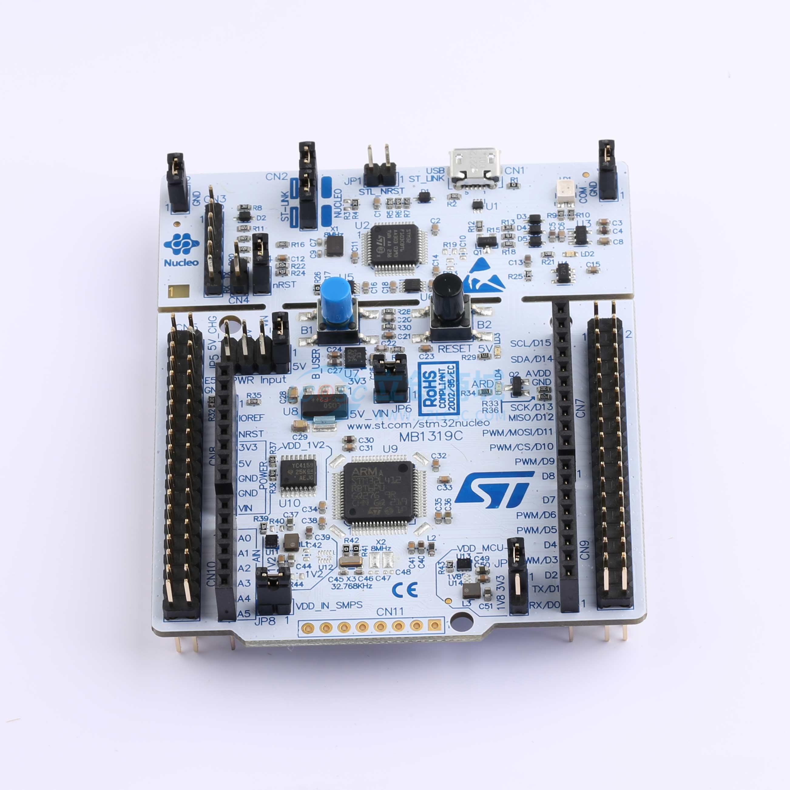 NUCLEO-L412RB-P实物图