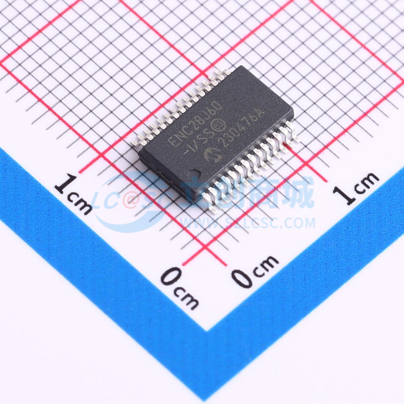 点击查看大图 ENC28J60T-I/SS实物图