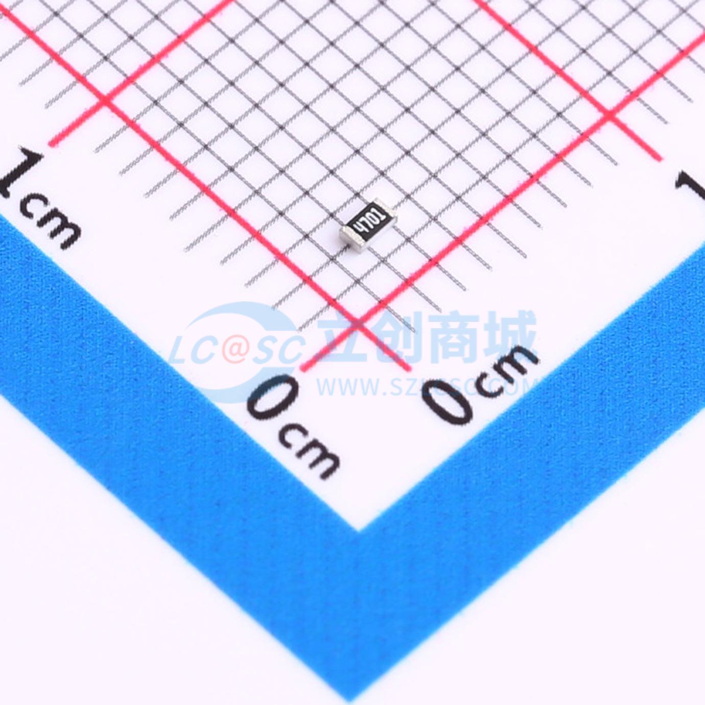 CRCW06034K70FKEBC实物图