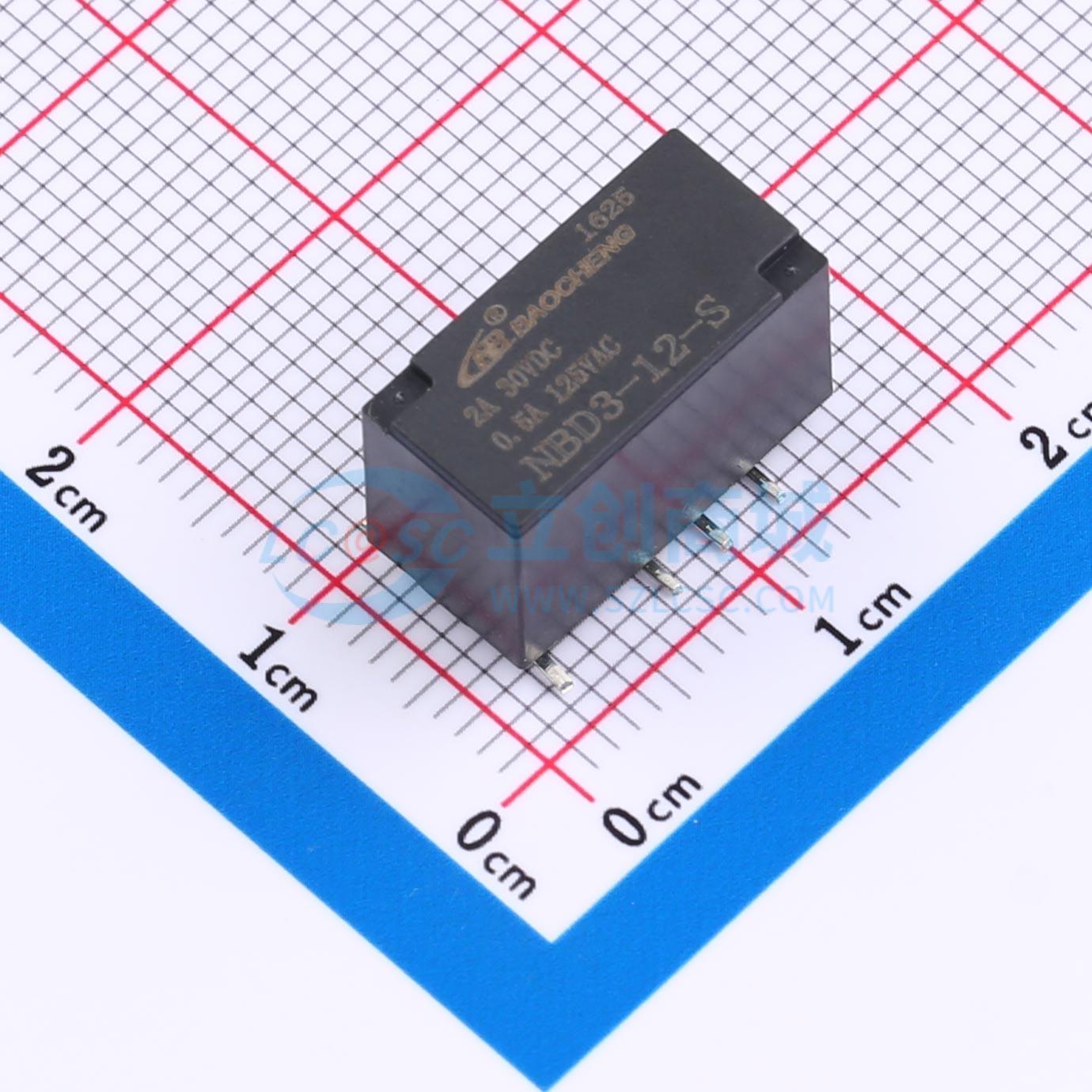 点击查看大图 NBD3-12-S 0.5A实物图