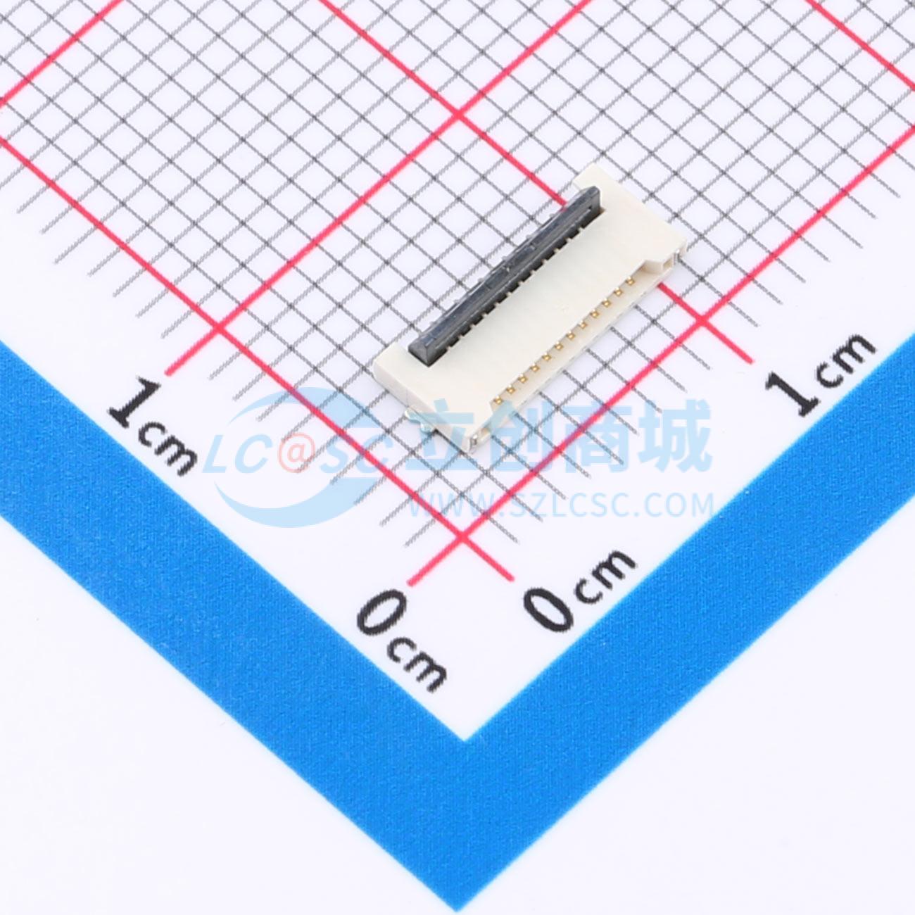 KH-FPC0.5-H1.2SMT-12P-QCHF实物图