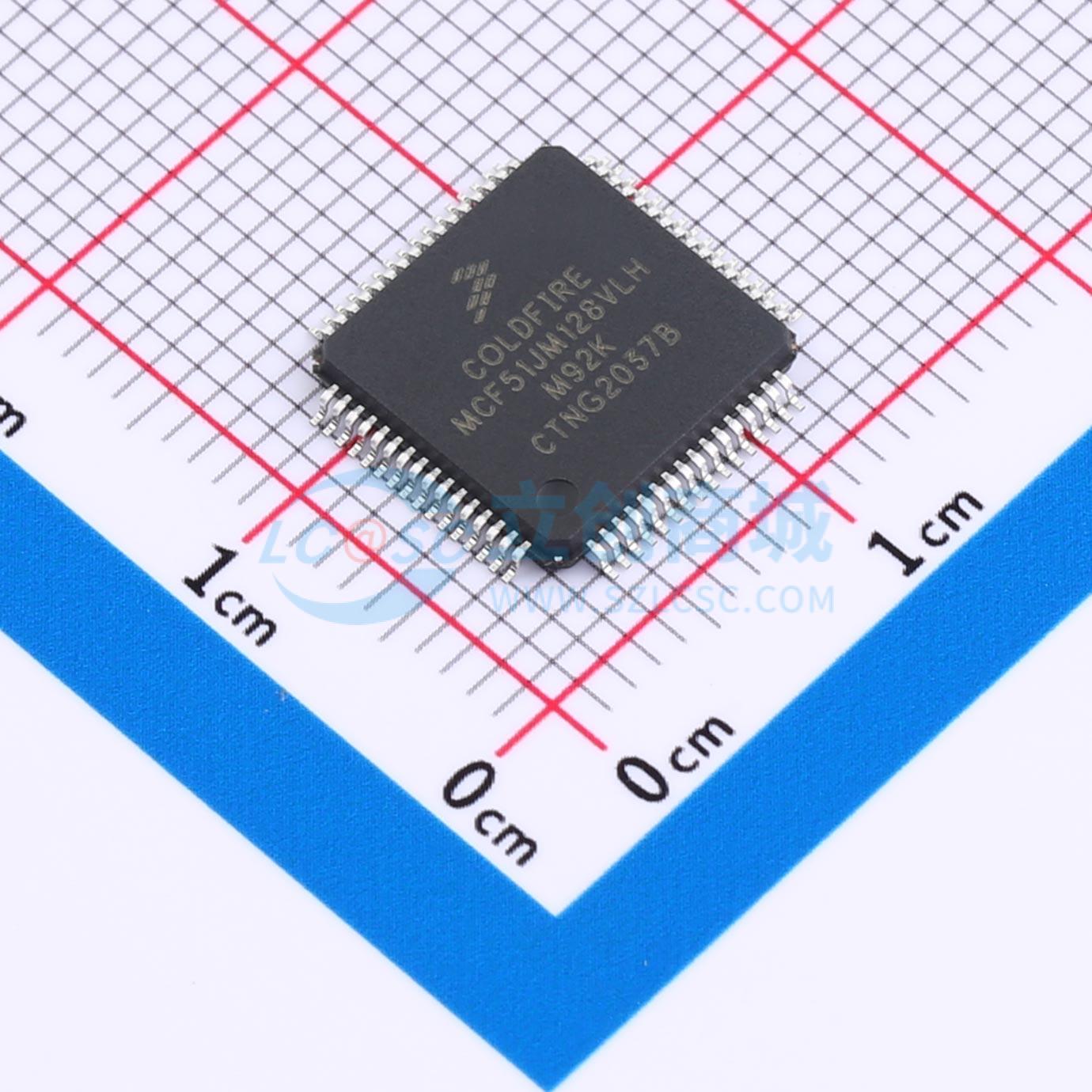点击查看大图 MCF51JM128VLHR实物图