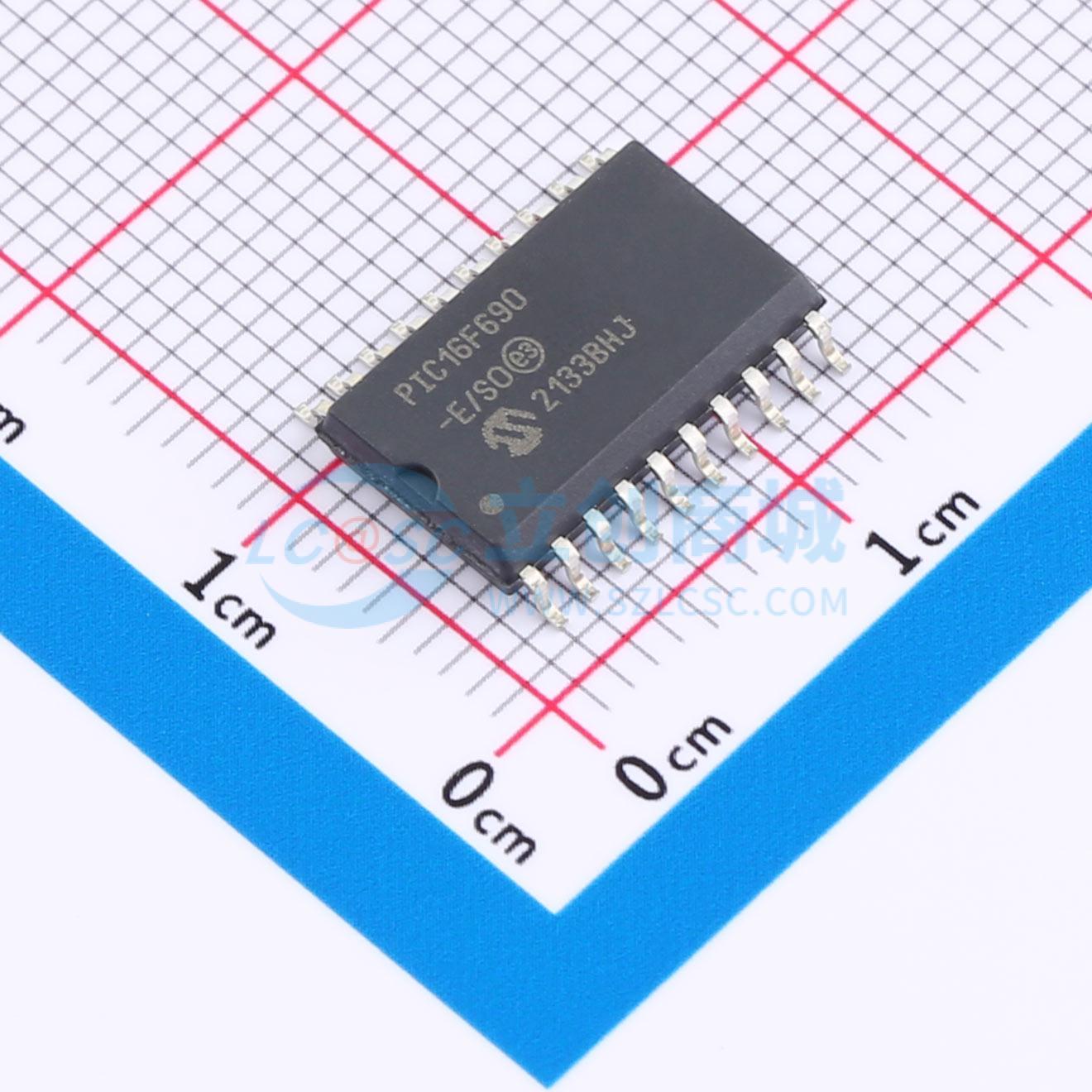 点击查看大图 PIC16F690-E/SO实物图