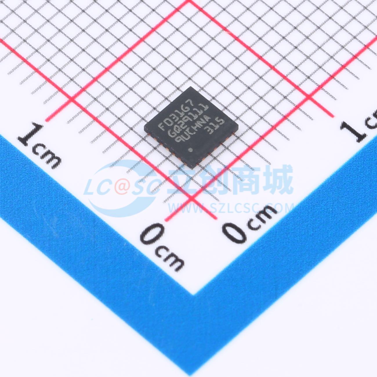 点击查看大图 STM32F031G6U7实物图