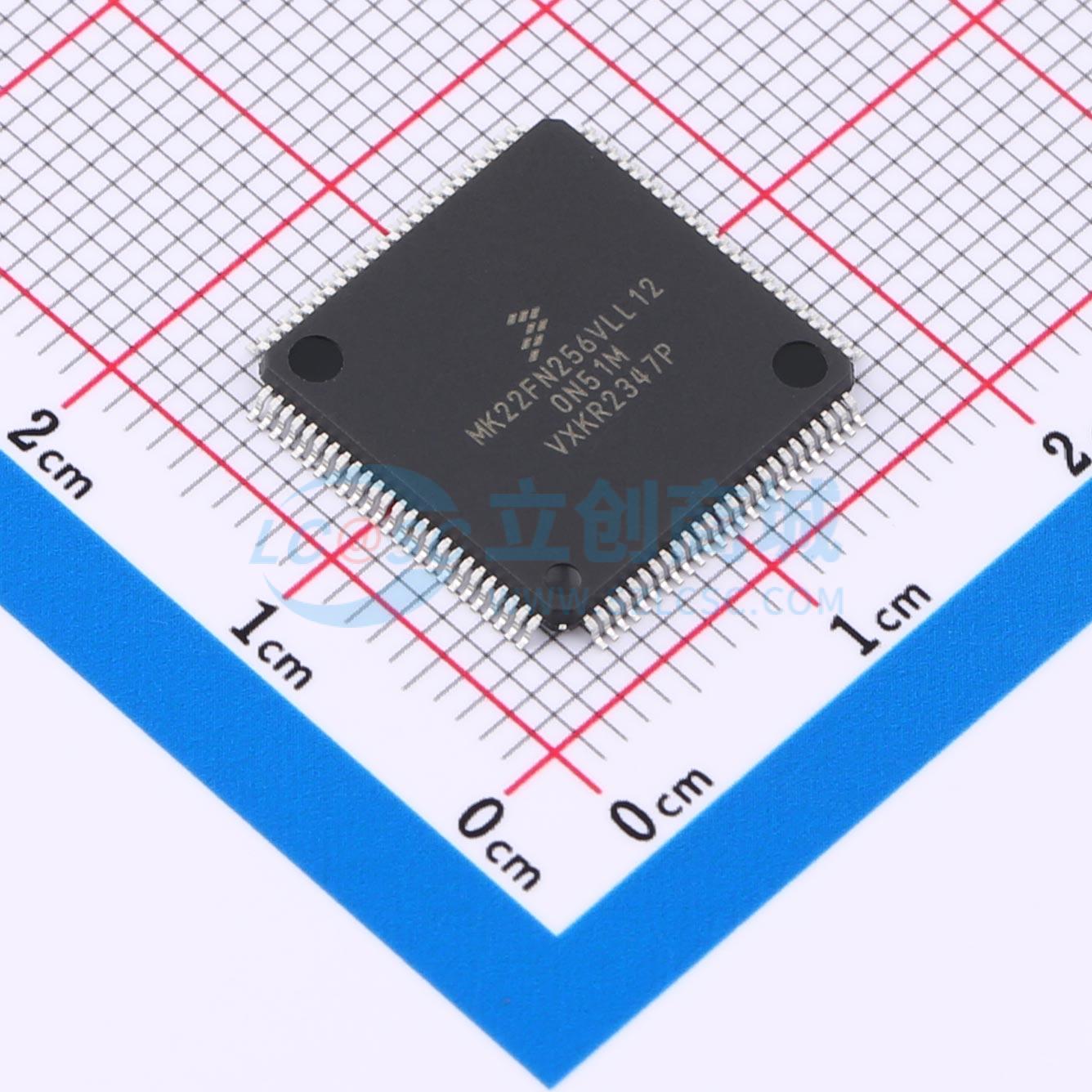 点击查看大图 MK22FN256VLL12实物图