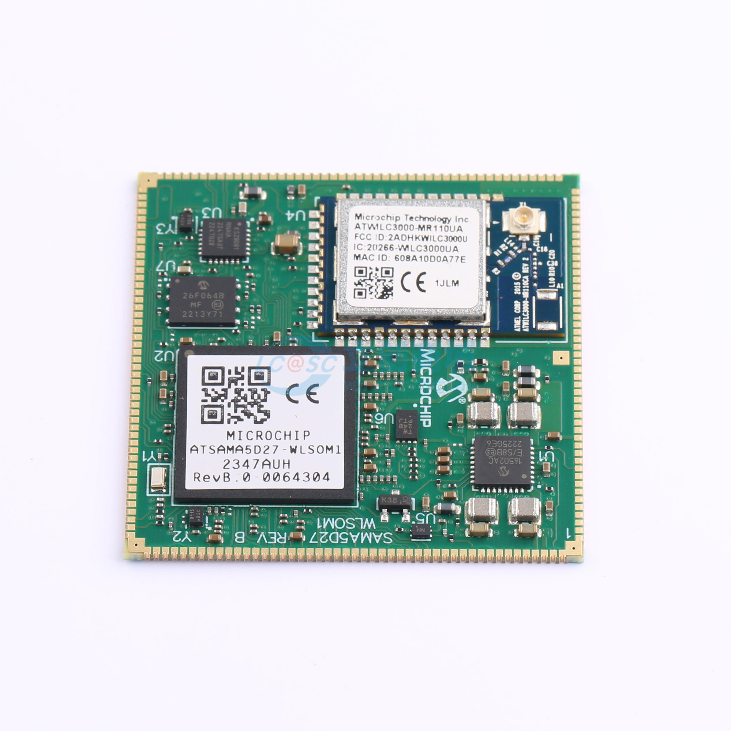 ATSAMA5D27-WLSOM1实物图