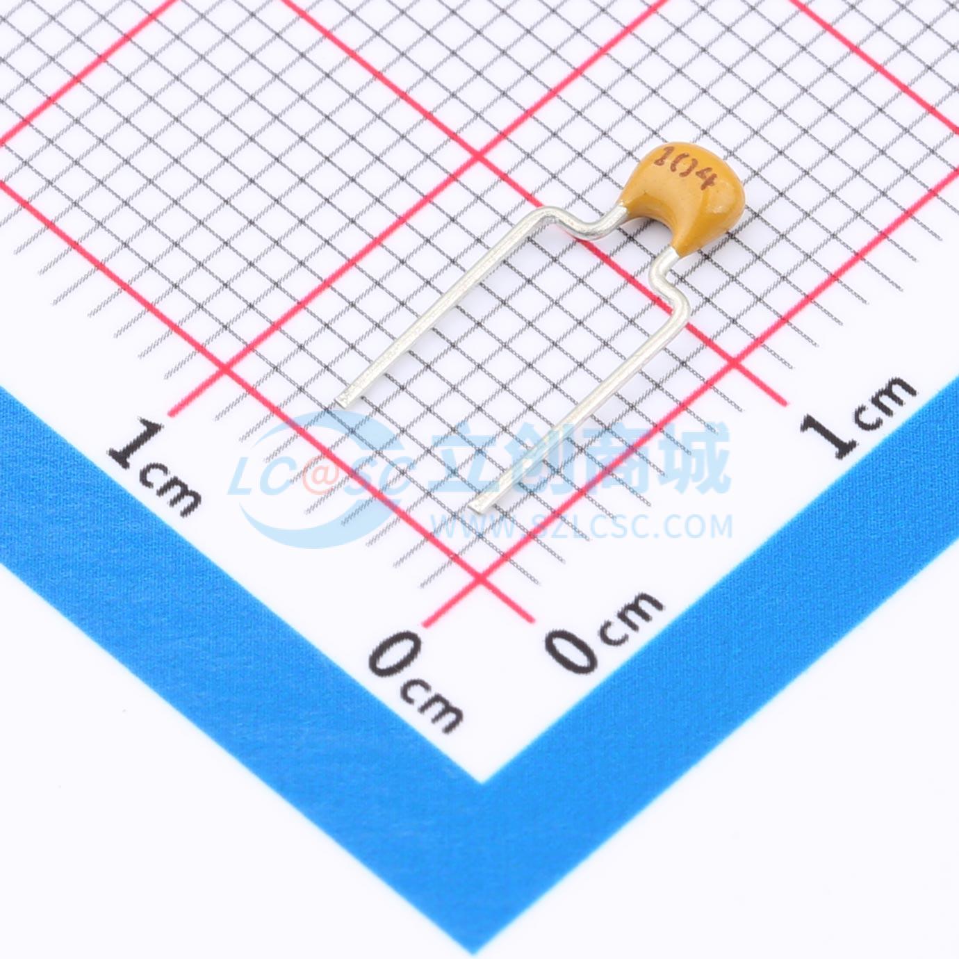 点击查看大图 C322C104K1R5TA实物图