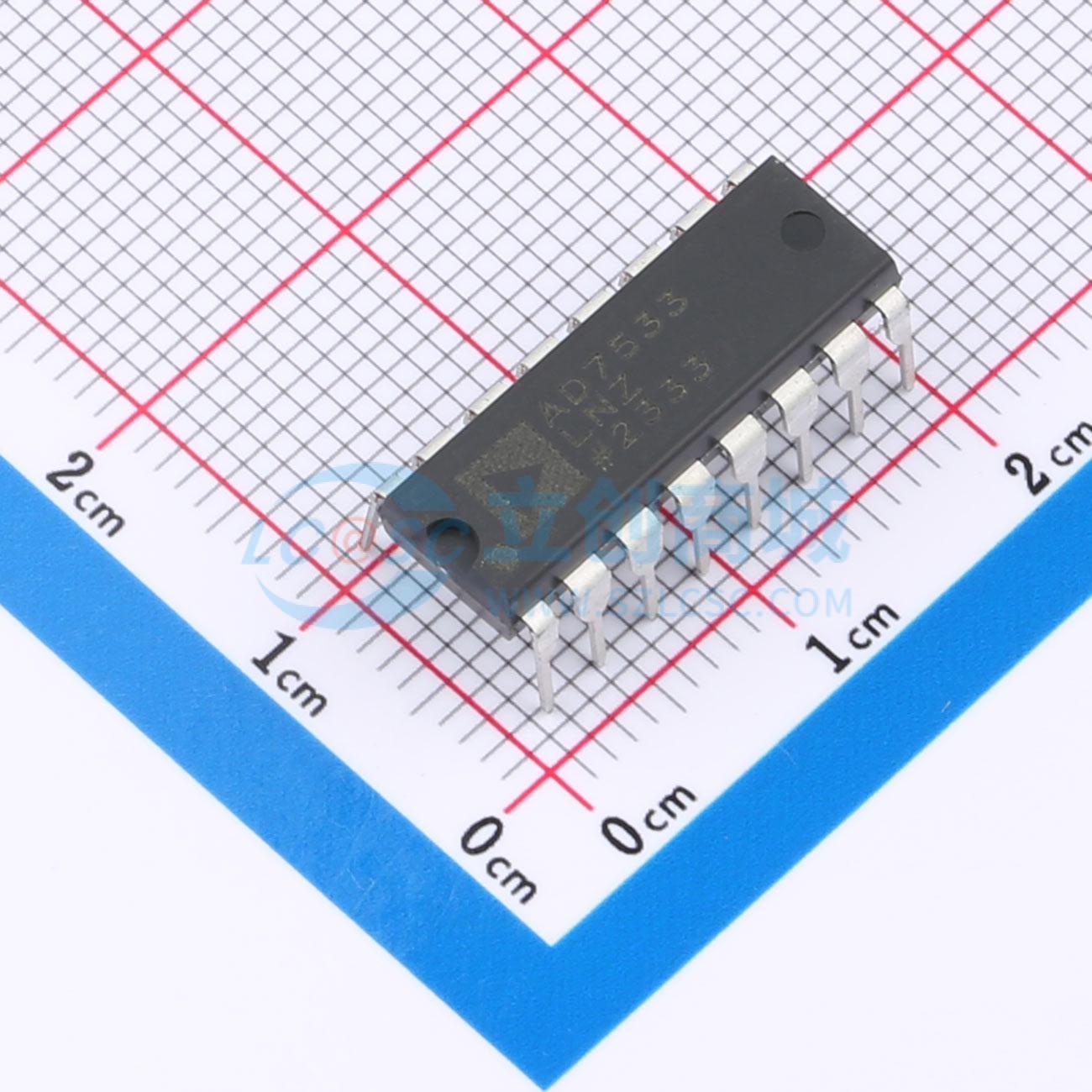 点击查看大图 AD7533LNZ实物图