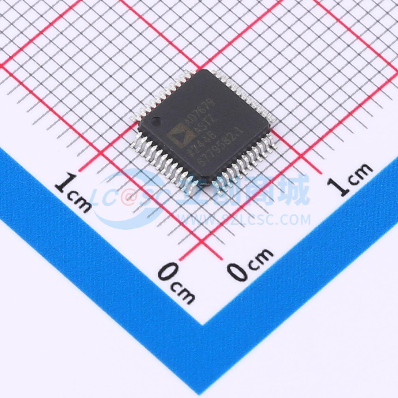 点击查看大图 AD7679ASTZ实物图