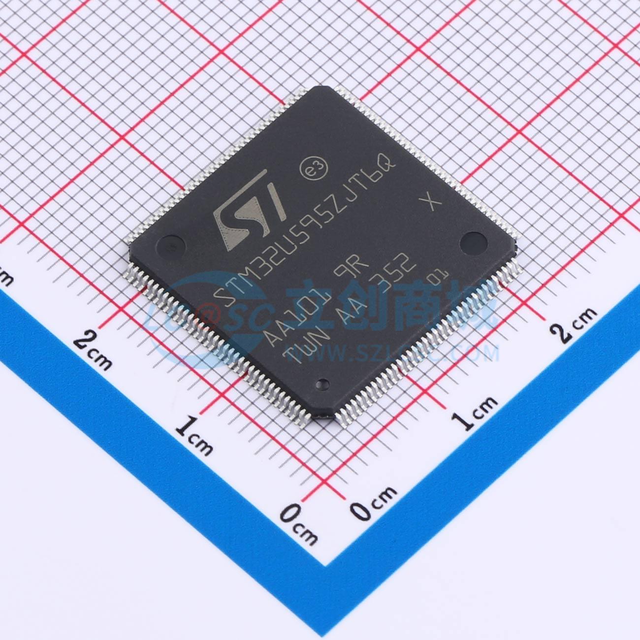 STM32U595ZJT6Q实物图