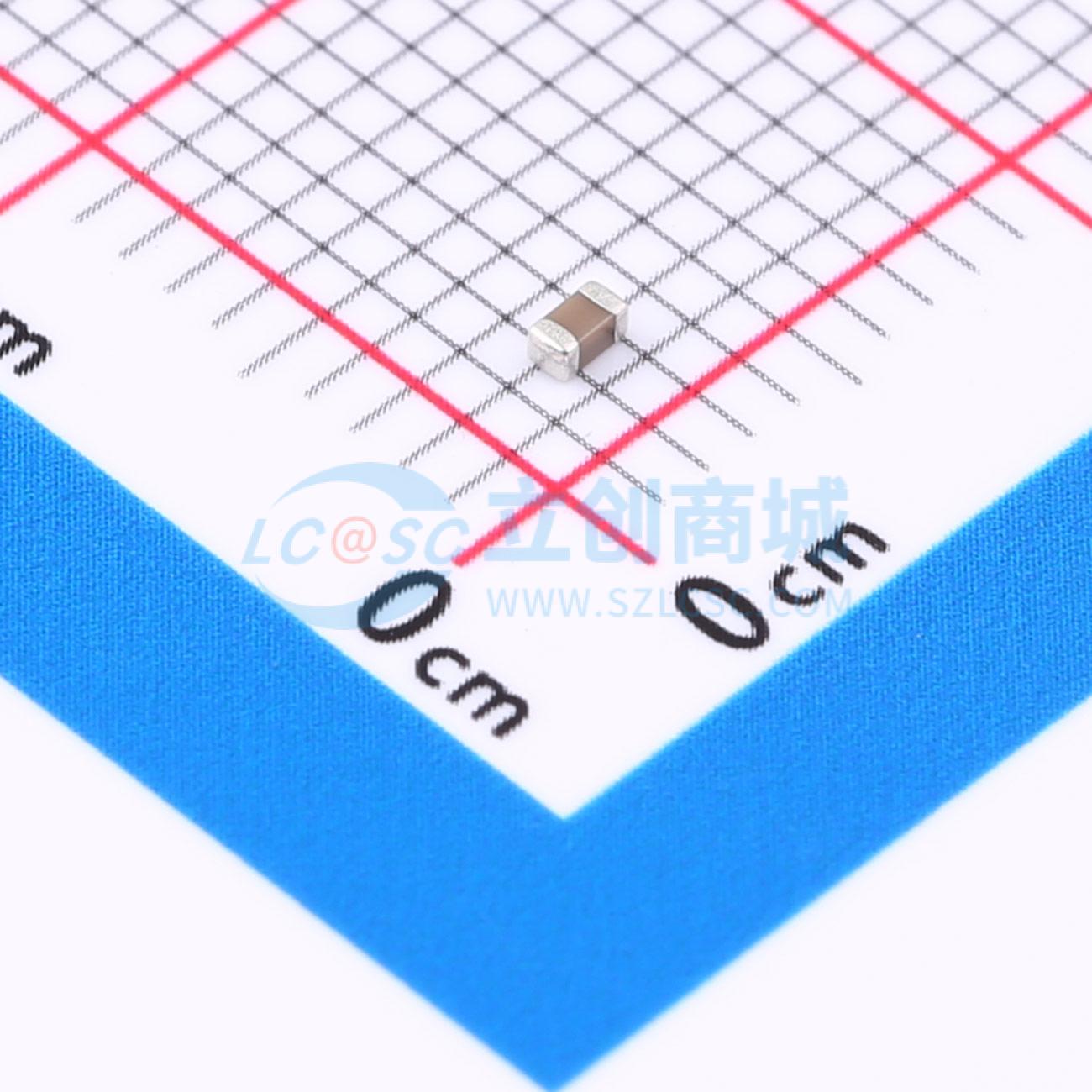 点击查看大图 C0603C102F3GACTU实物图