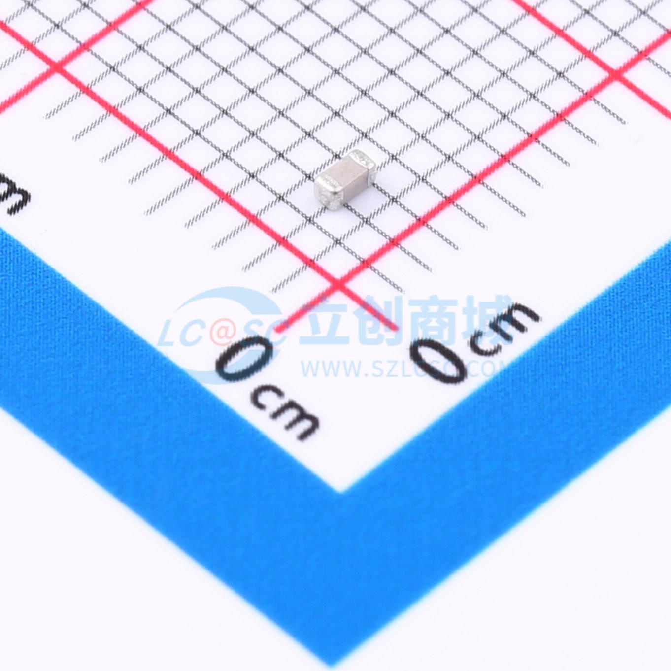 点击查看大图 0603N621J500CT实物图