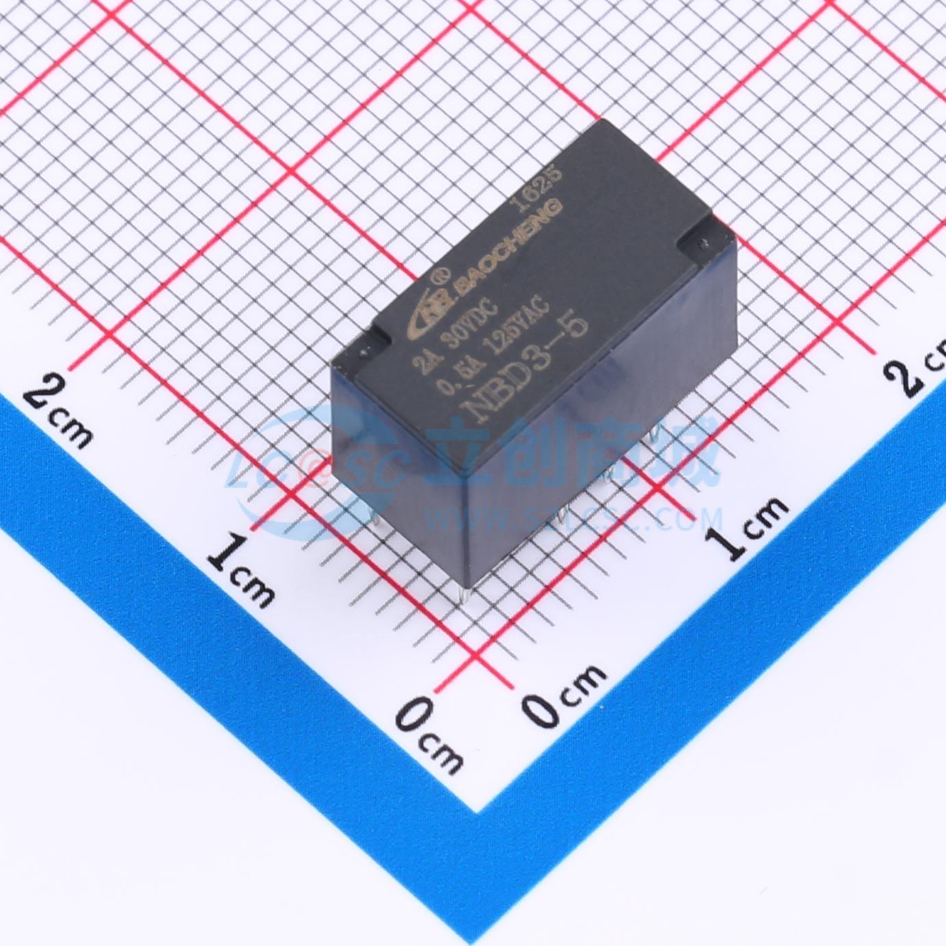 点击查看大图 NBD3-5 (0.14W) 0.5A实物图